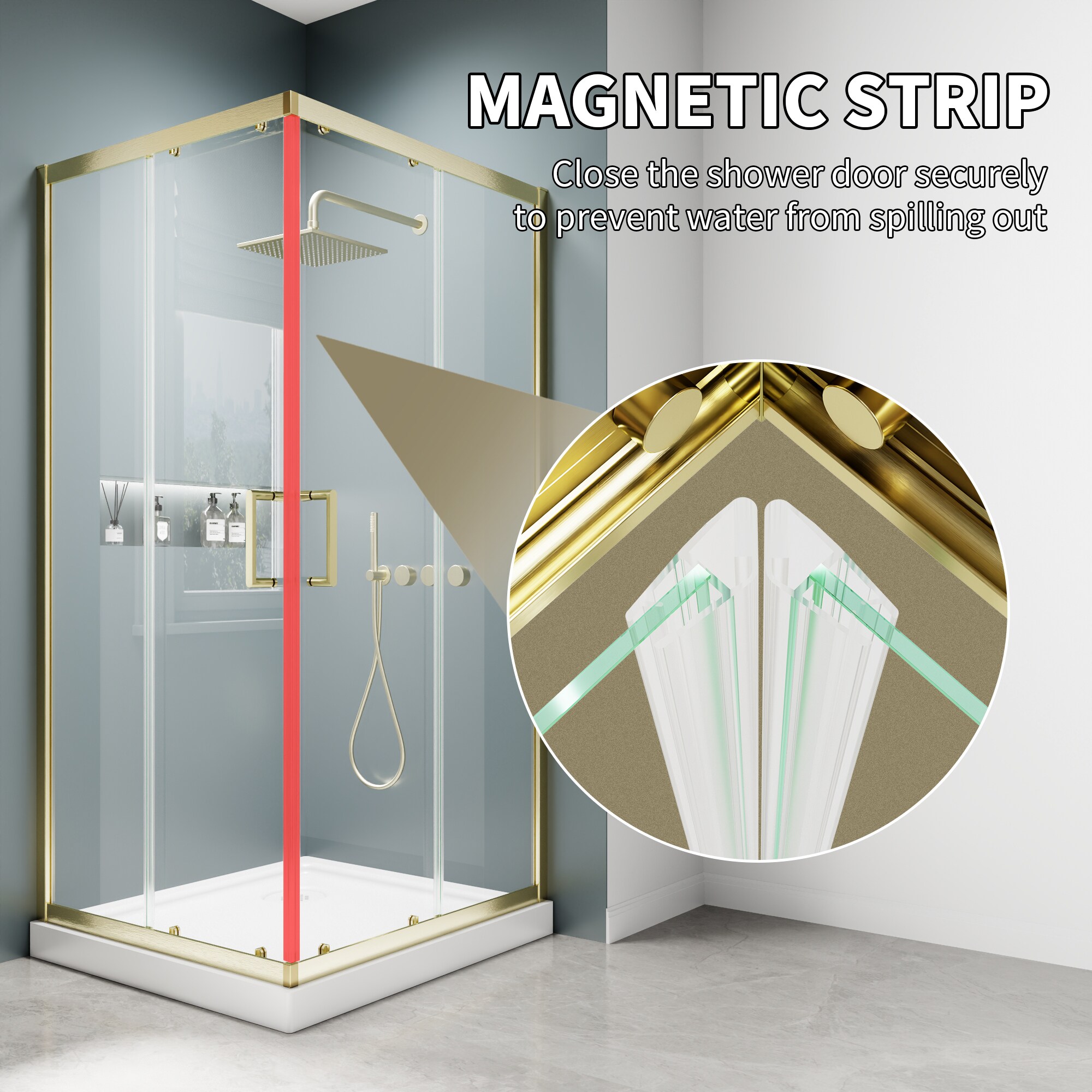 AAZJ JKF-MC04-6036SF2 Shower-Doors - View #4