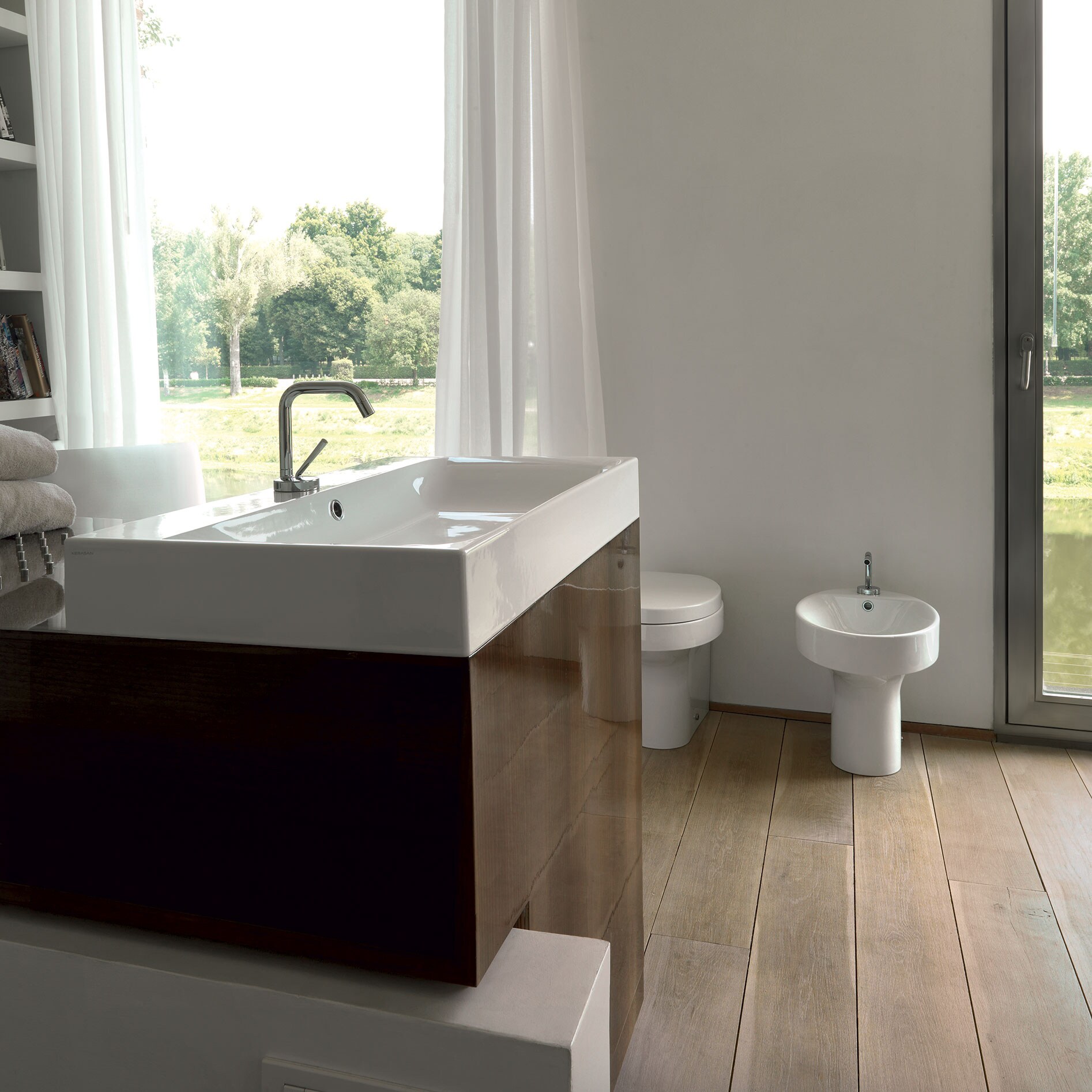 WS Bath Collections MOMENTO 32 Bath-Sink - View #4