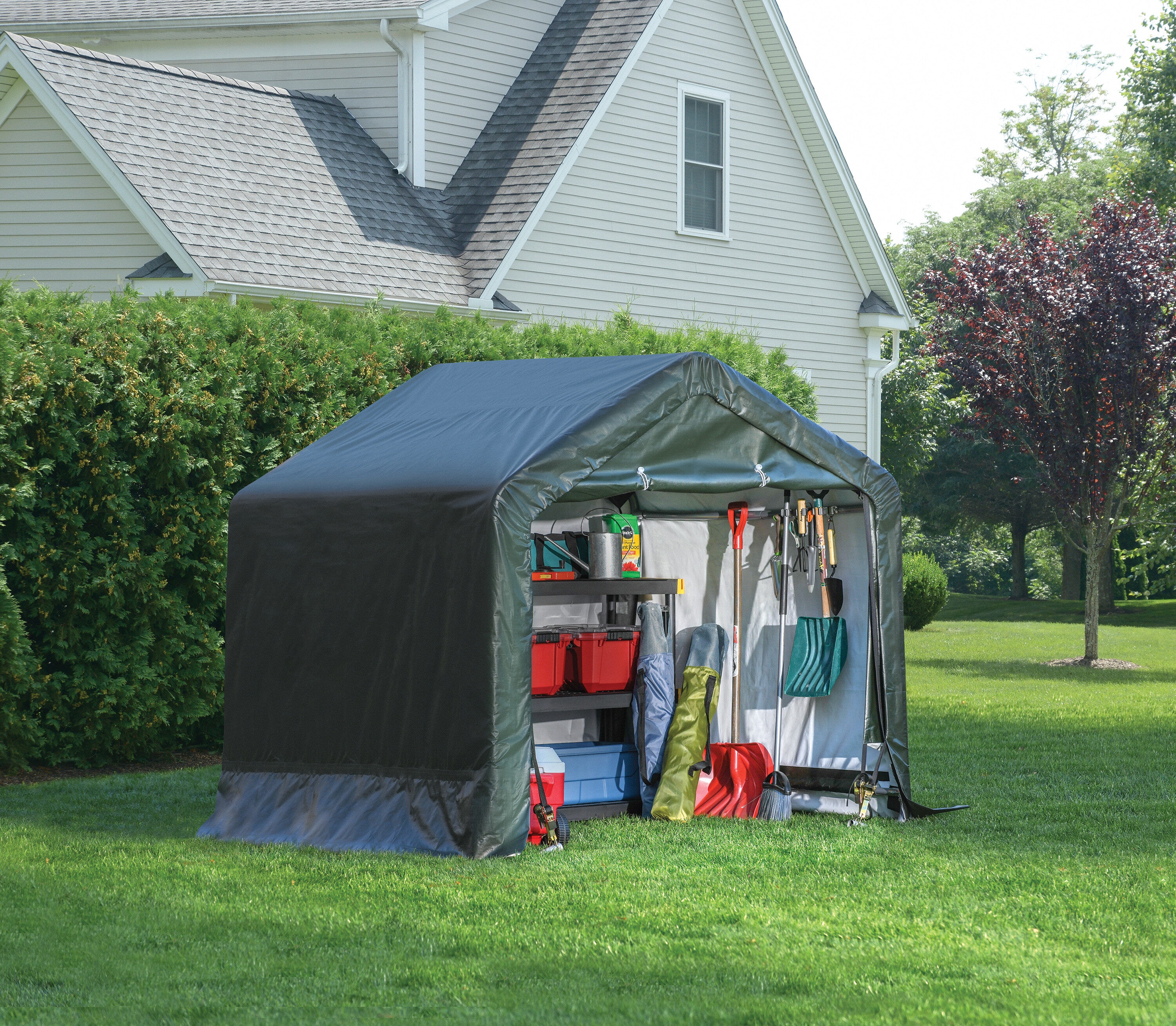Scotts 70491 Metal-Storage-Buildings-Sheds - View #9
