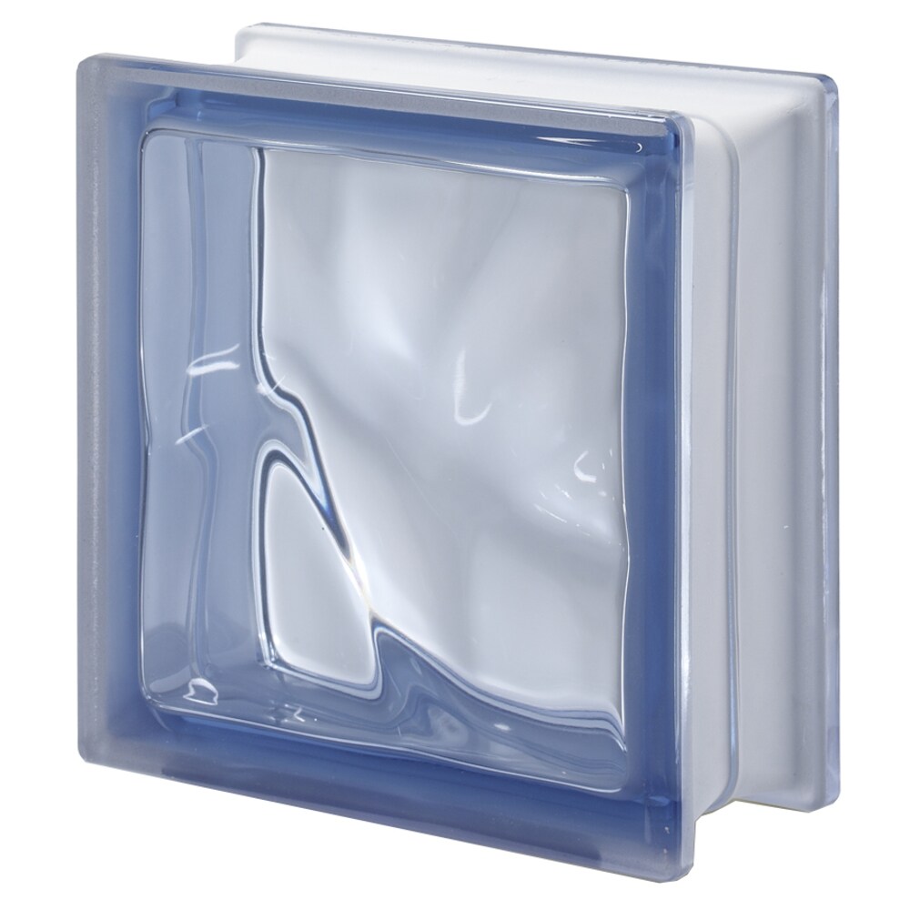 Design It 112024C 5-Pack Blue Glass Block (8-in H x 8-in W x 3-in D)