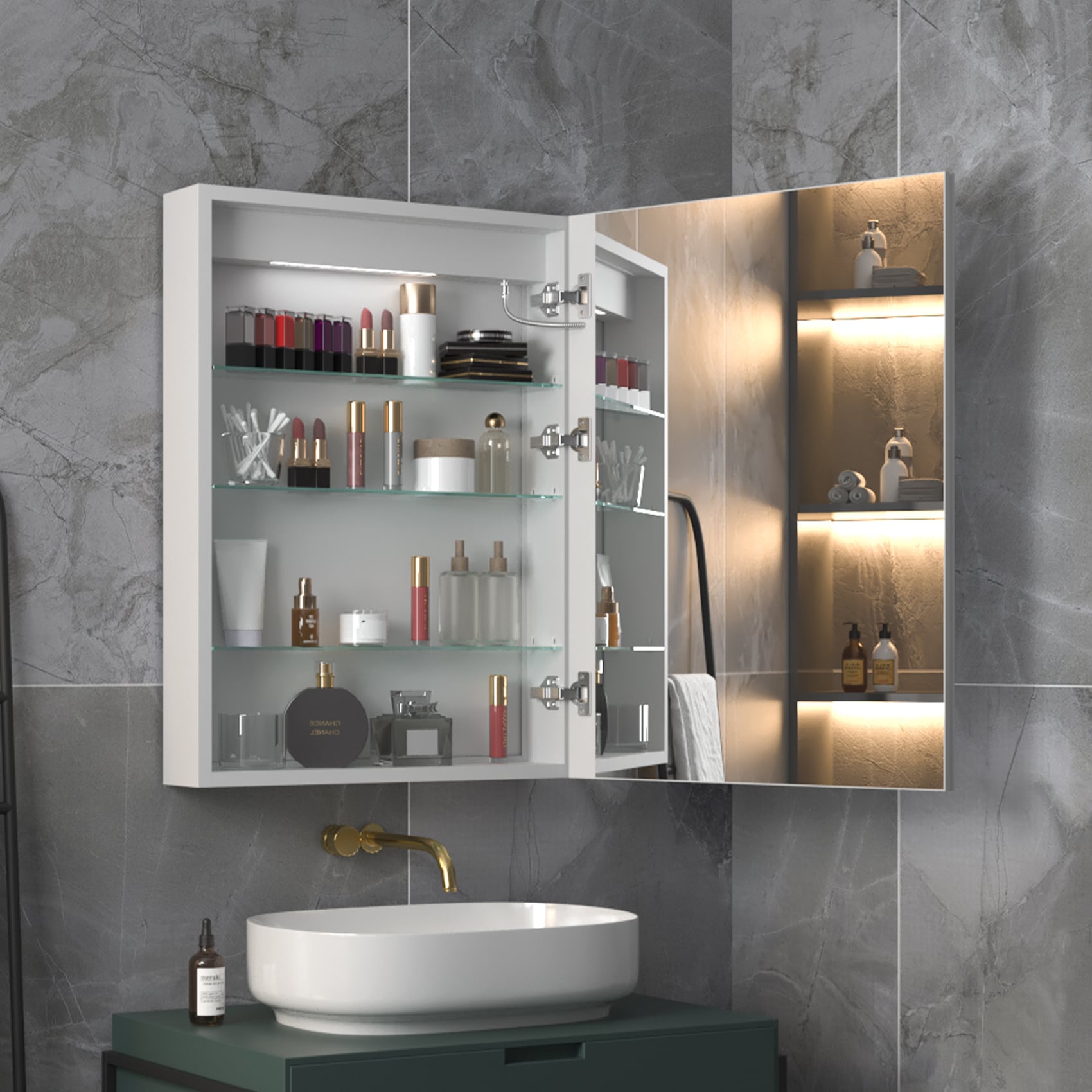 ExBrite EXMC2430V8RX Bathroom-Medicine-Cabinets - View #11