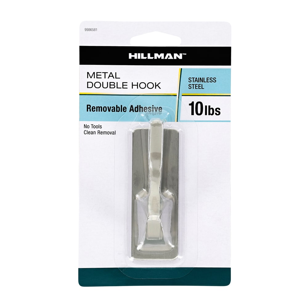 Hillman Stainless steel Utility Hooks & Racks at Lowes.com