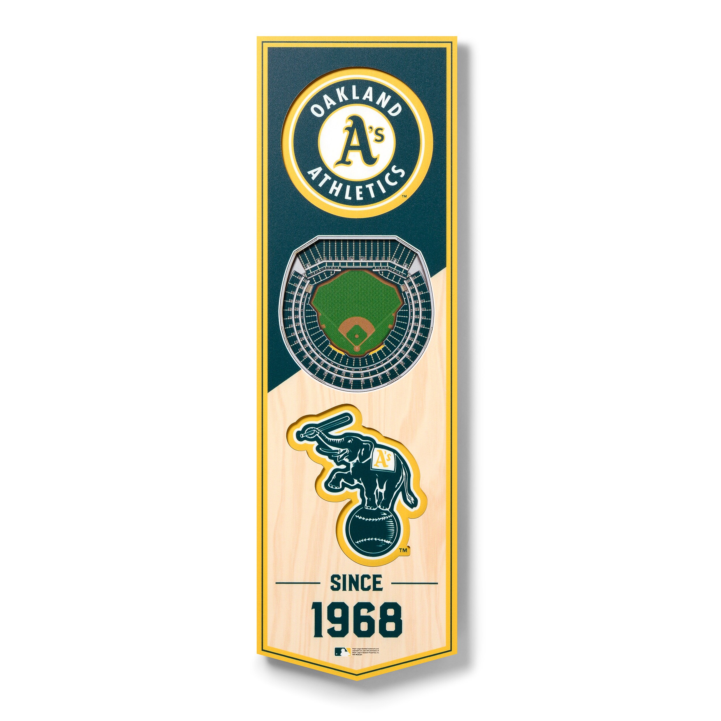 Fanmats  Seattle Mariners Embossed Color Emblem