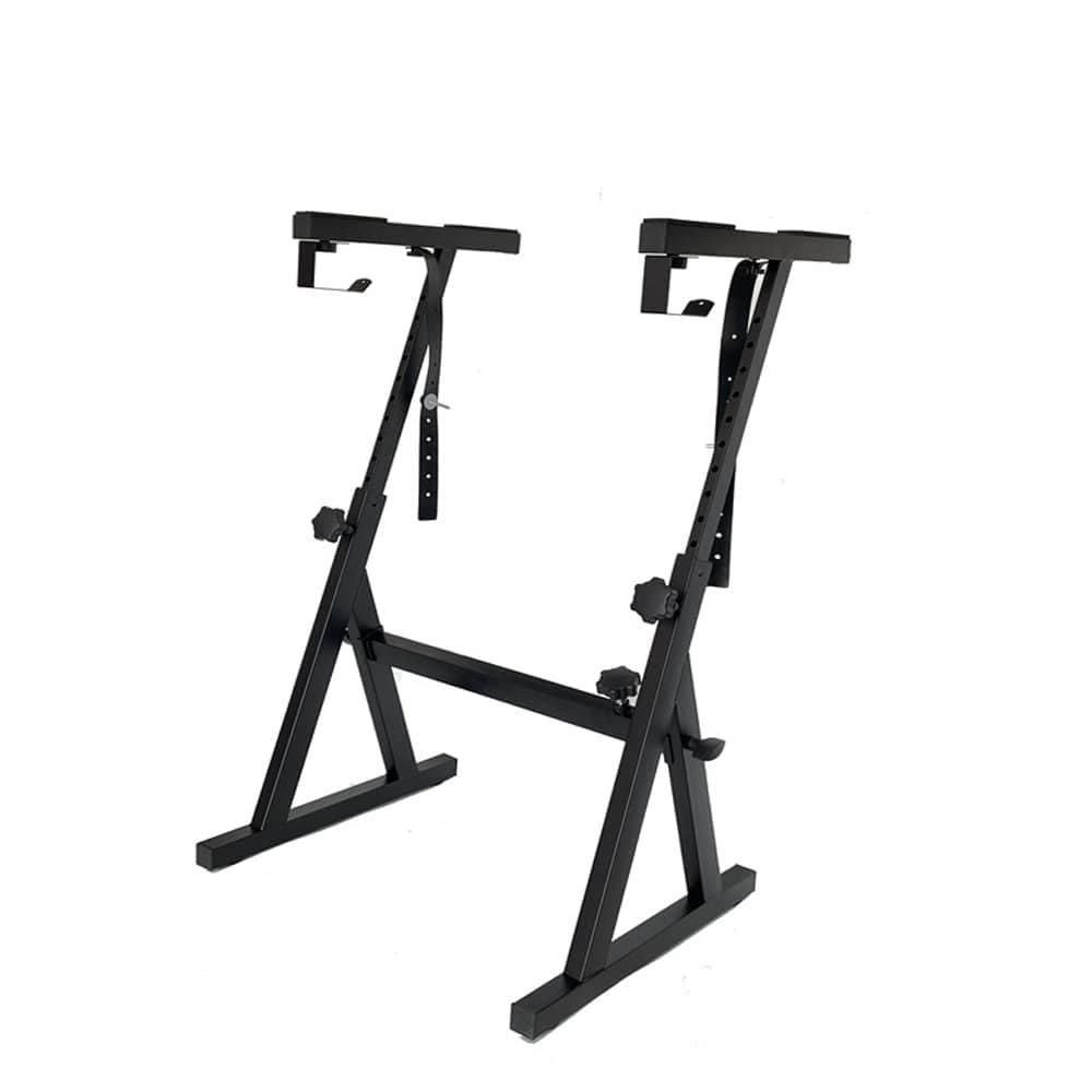WhizMax WLS-PMS-333NYGL7 Keyboard Stand Piano Stand Z Style Adjustable Piano Keyboard Stand Keyboard Stand Keyboard Holder for 44 54 61 And 88 Keys Electric Keyboards Digital Pianos