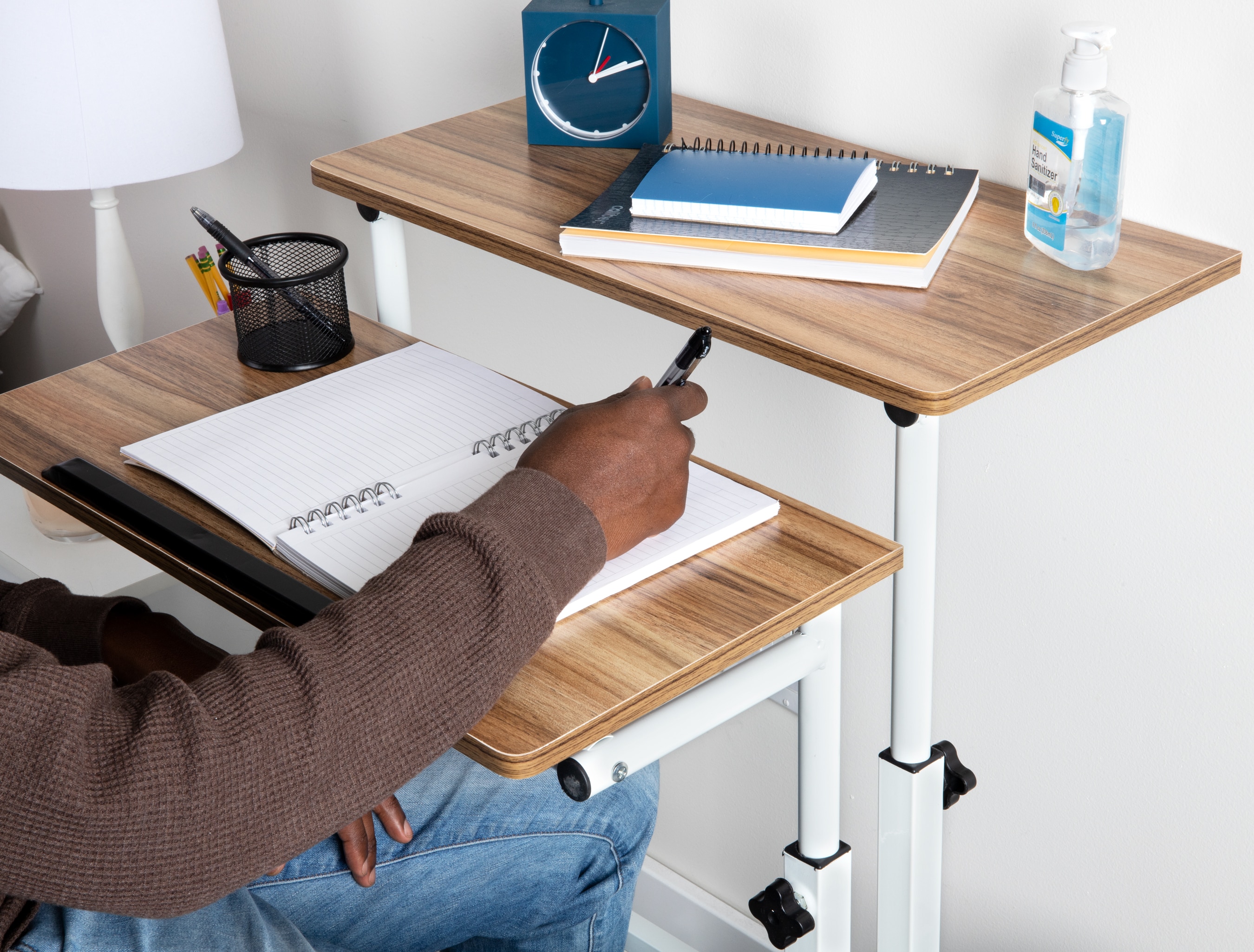 mind reader wheeled standing desk