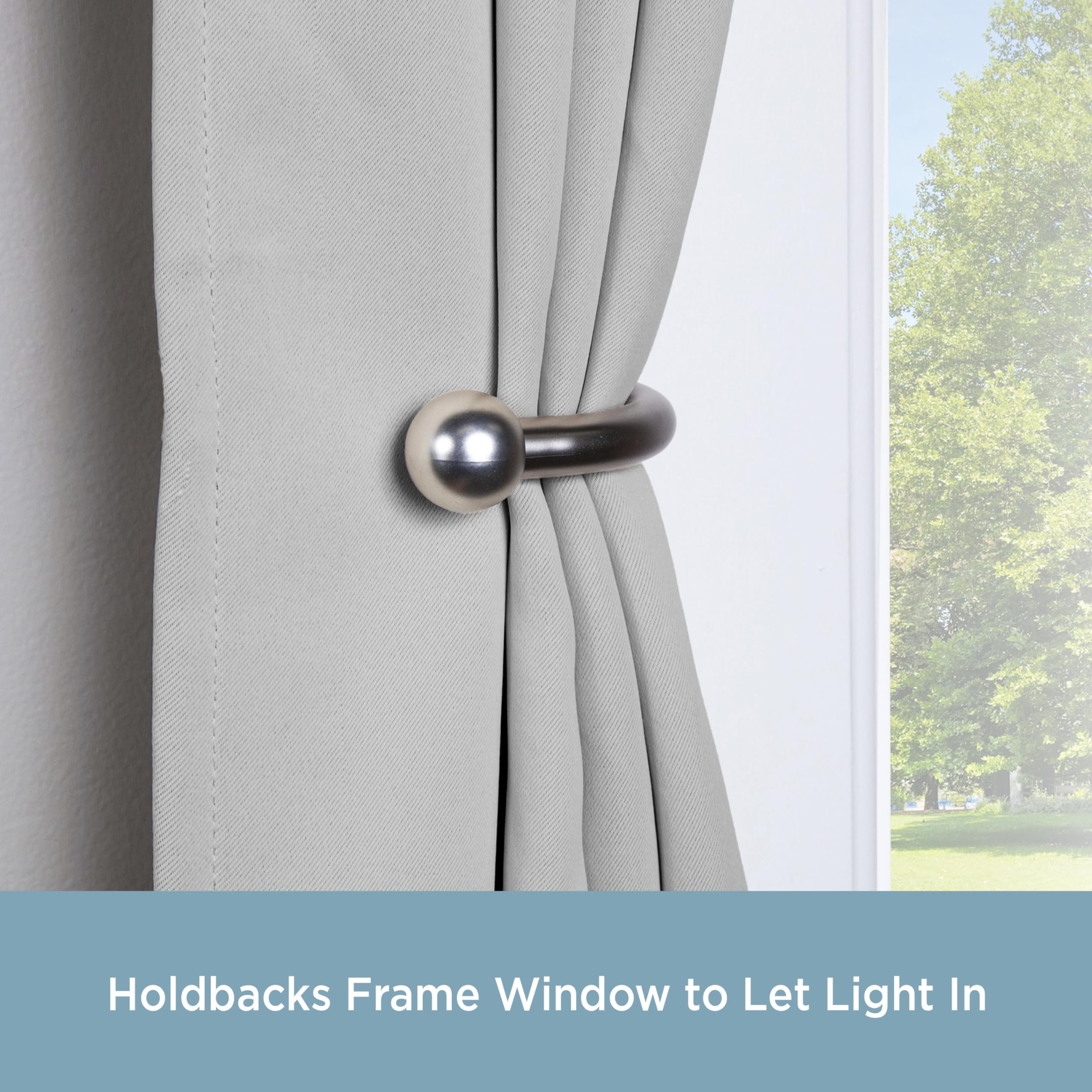 Kenney KNL75063 Curtain-Holdbacks - View #3