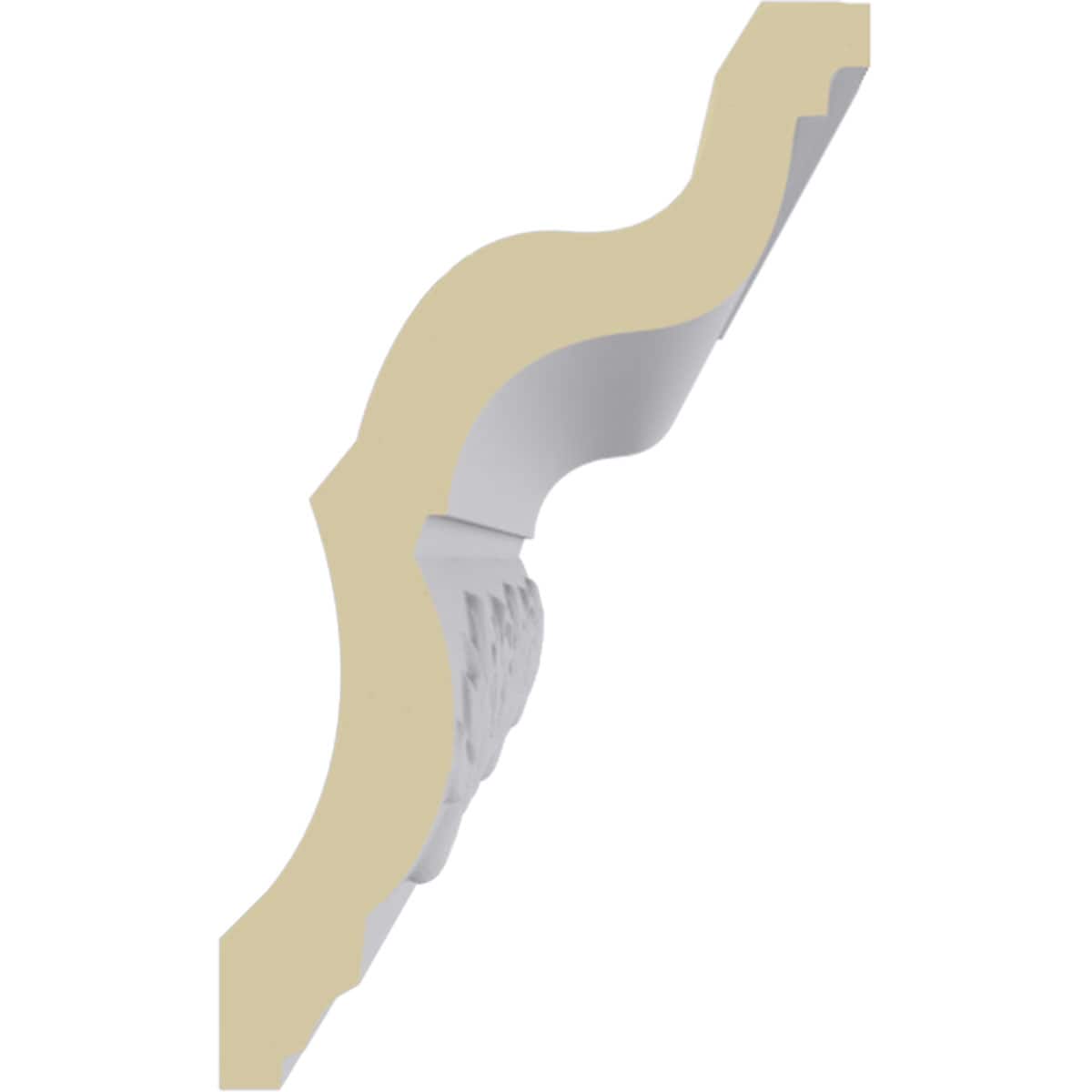 Ekena Millwork MLD05X03X05DL Crown-Moulding - View #2