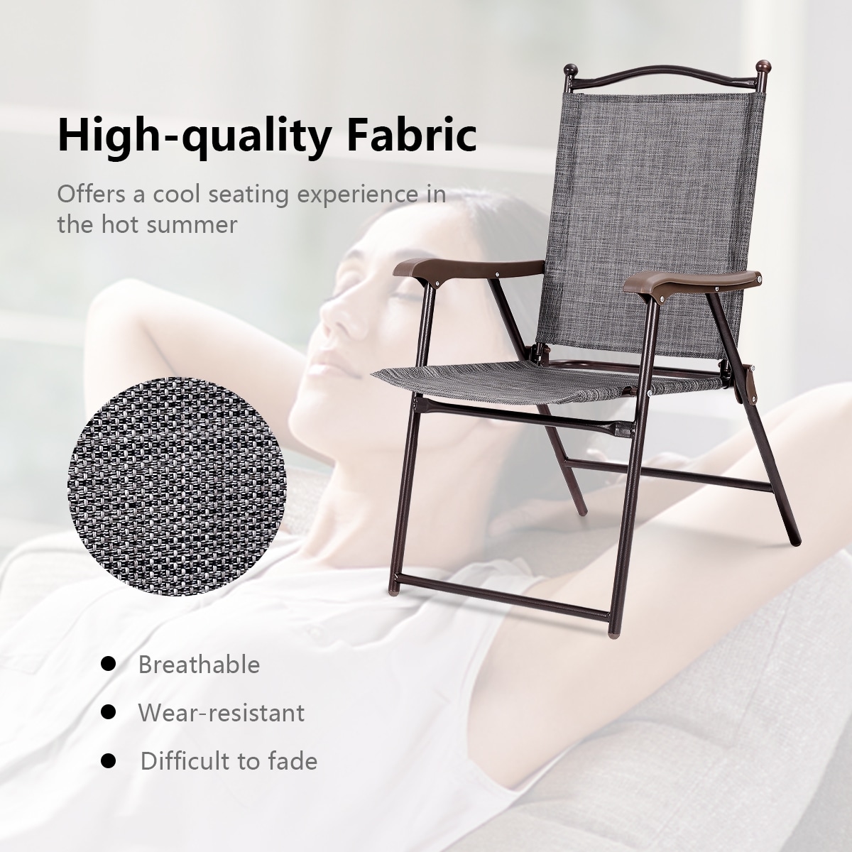 CASAINC WF-OP3568-2GR Patio-Chairs - View #5