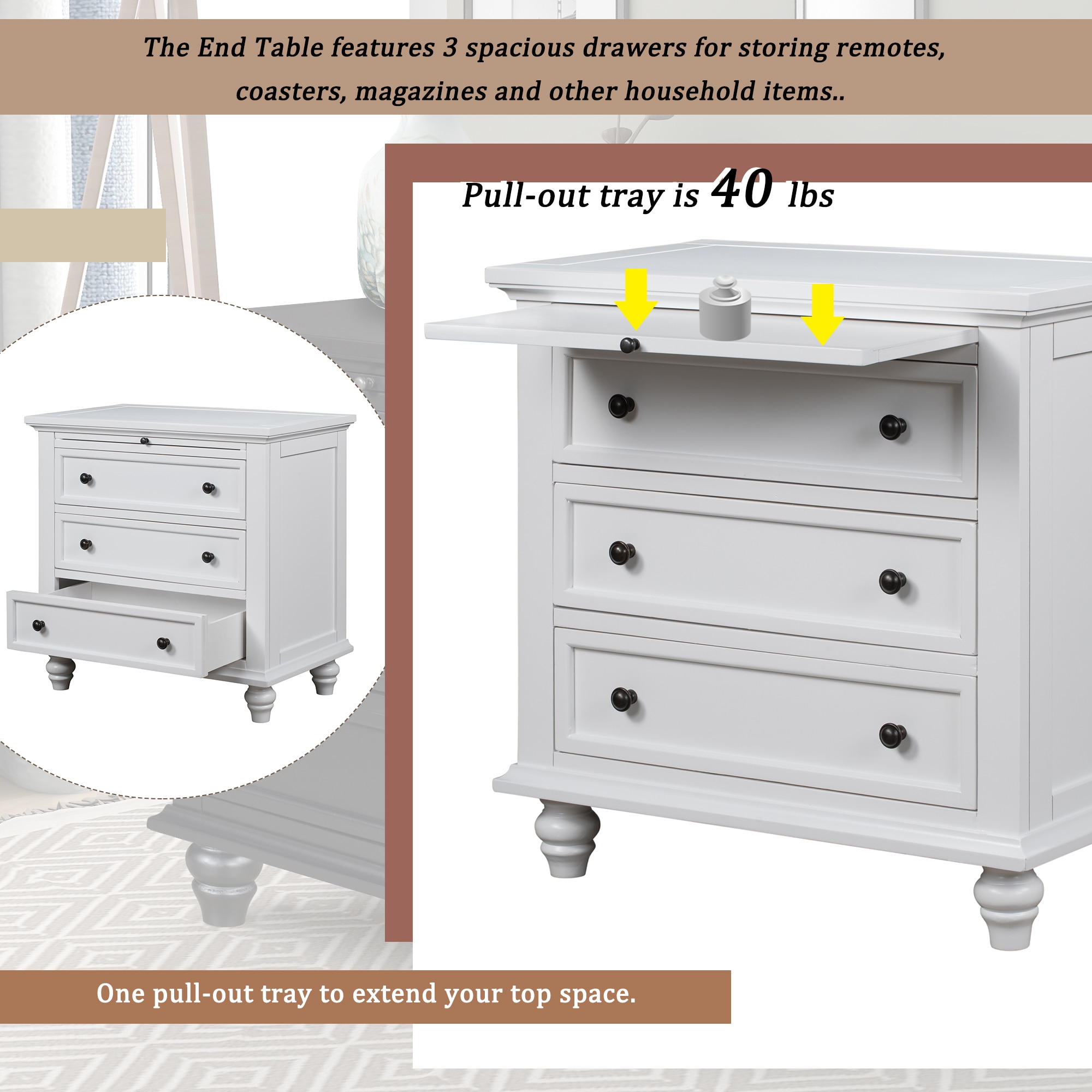 ZAKLOOP WU2181P143820 Storage-Drawers - View #3