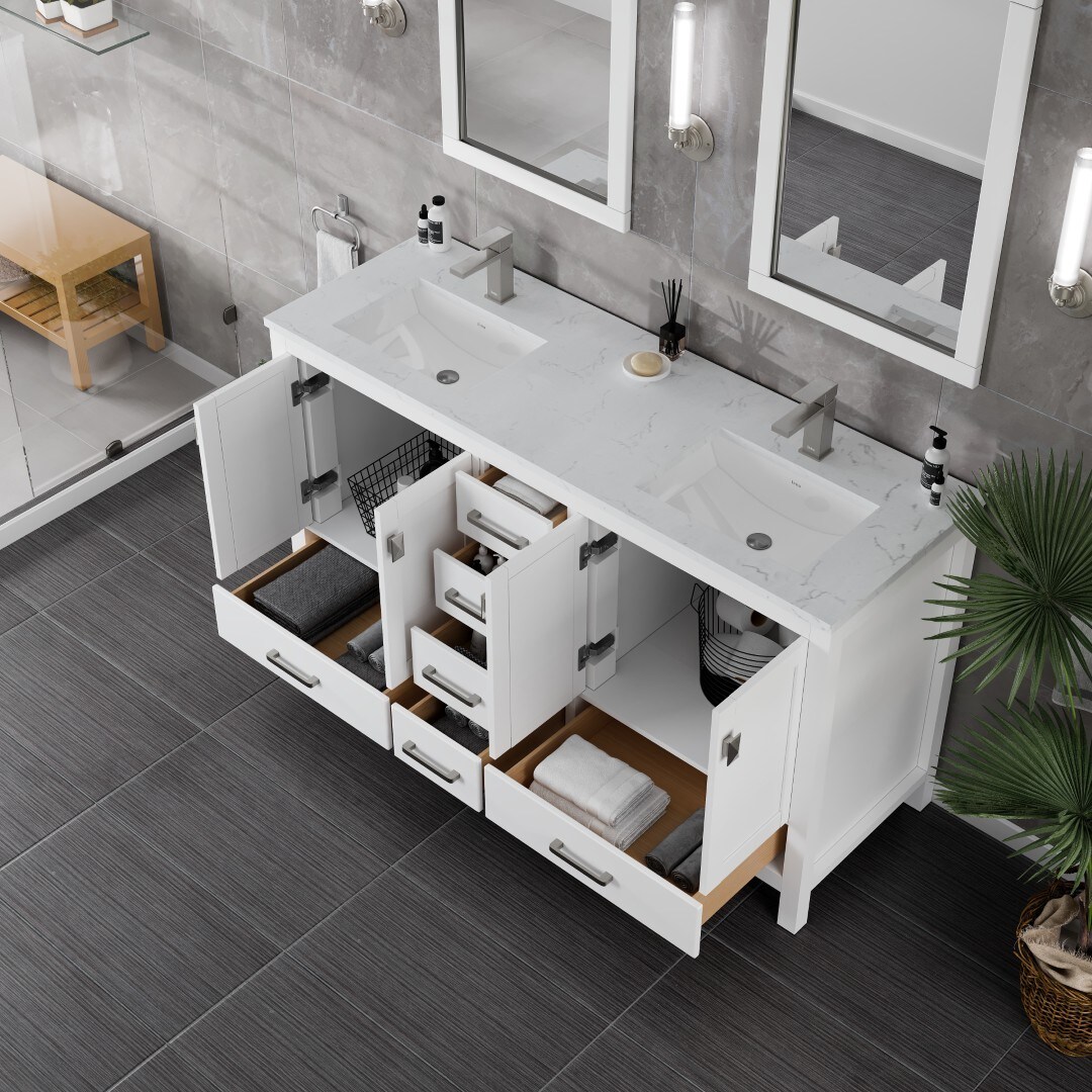 Eviva TVN414-60X18WH-Q Bath-Vanity-Combo - View #5