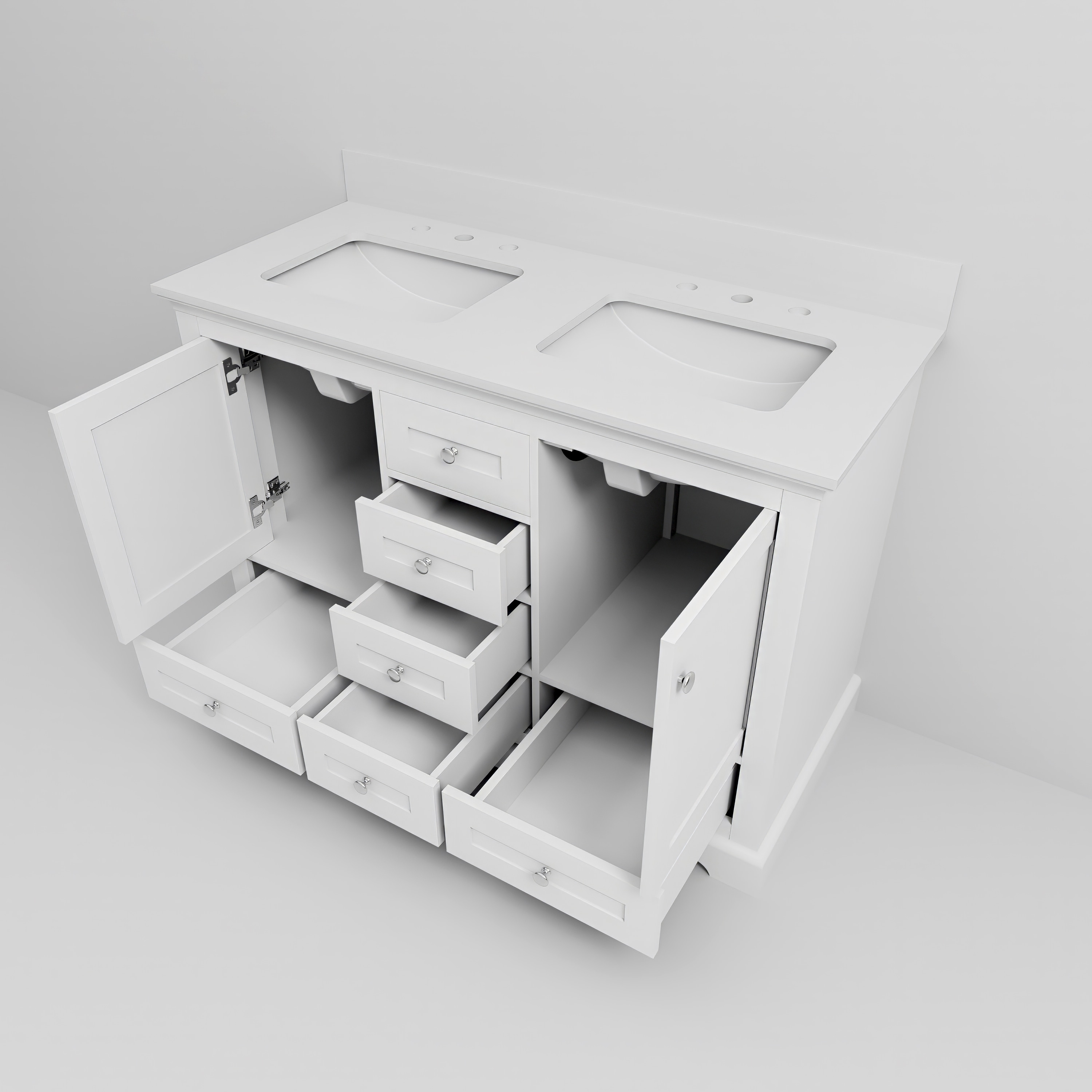Lexora LD342248DAWQ000 Bath-Vanity-Combo - View #13