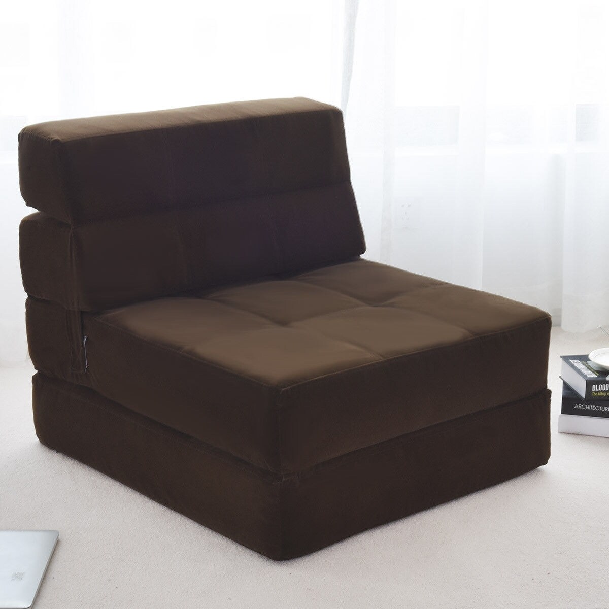 tri fold futon sofa bed