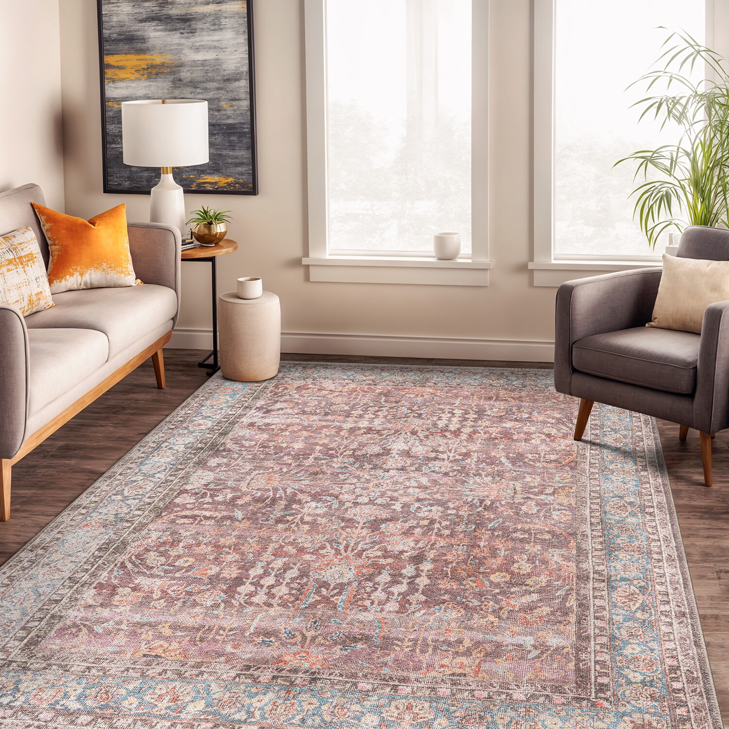 World Rug Gallery 6035MULTI5X7 rugs - View #2