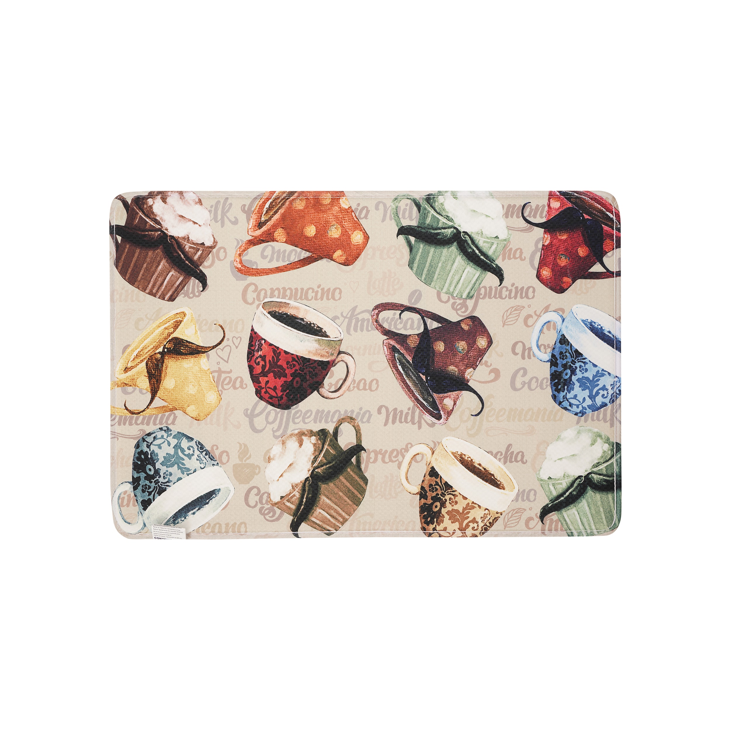 EVERGRACE EG2008KM3529 Multi Polyester Rectangular Indoor Decorative Utility mat