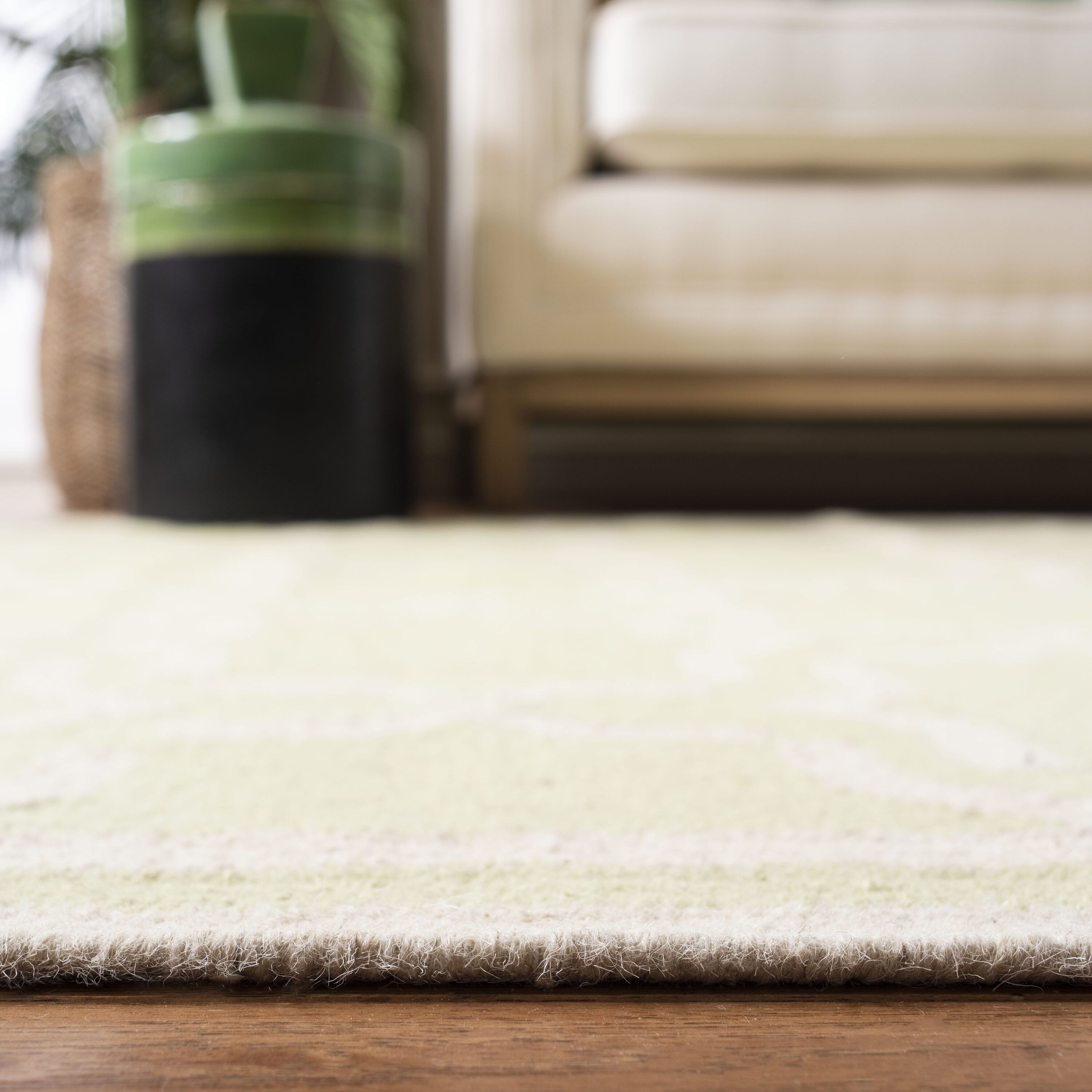 Buy Light Green Rugs, Carpets & Dhurries for Home & Kitchen by Obsessions  Online