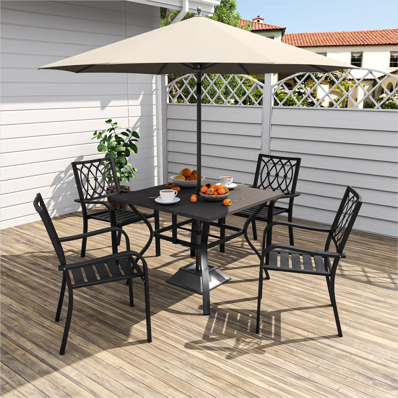 chillscreamni QHT1DIHXFHA0 Patio-Dining-Sets - View #2