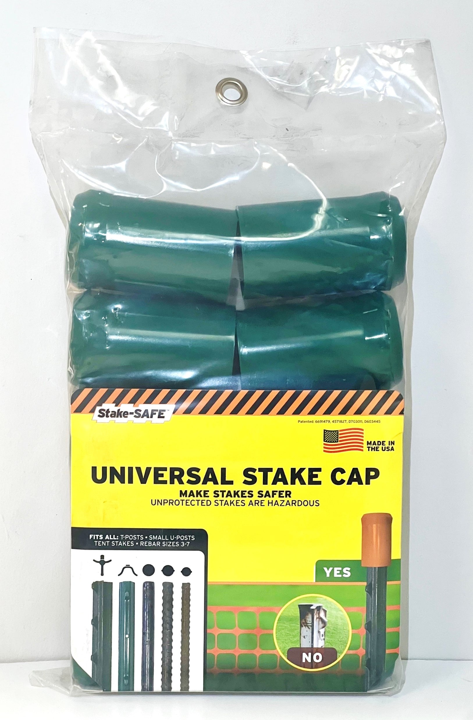 Stake-Safe 1007GR Vinyl-Fence-Post-Caps - View #6