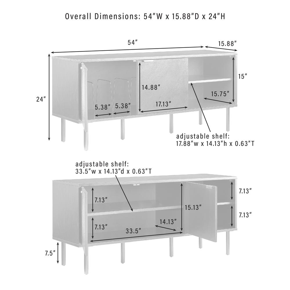 Crosley Furniture CF1144-BK chests - View #8