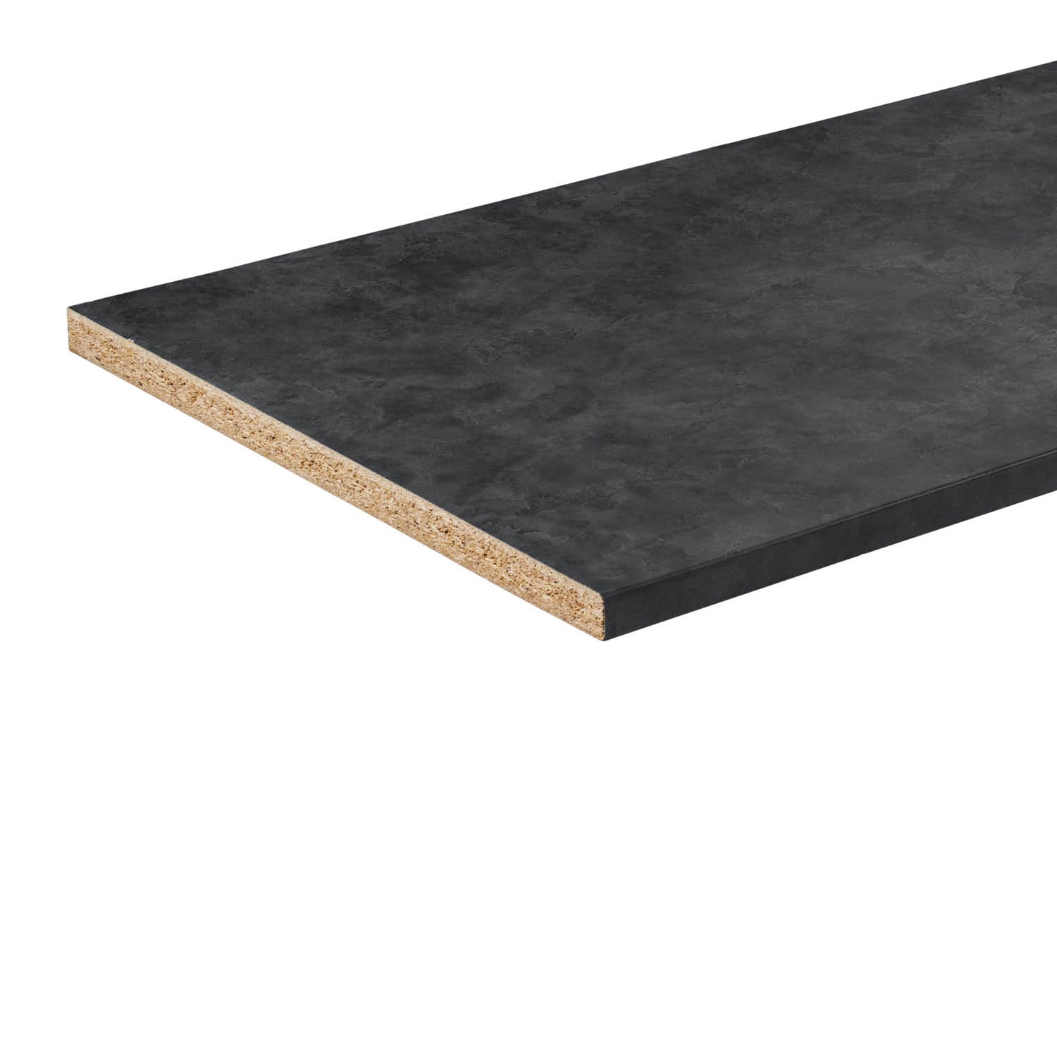 Stretta 160057 Matte 4-ft x 25.5-in x 1.125-in Urban Graphite Laminate Countertop