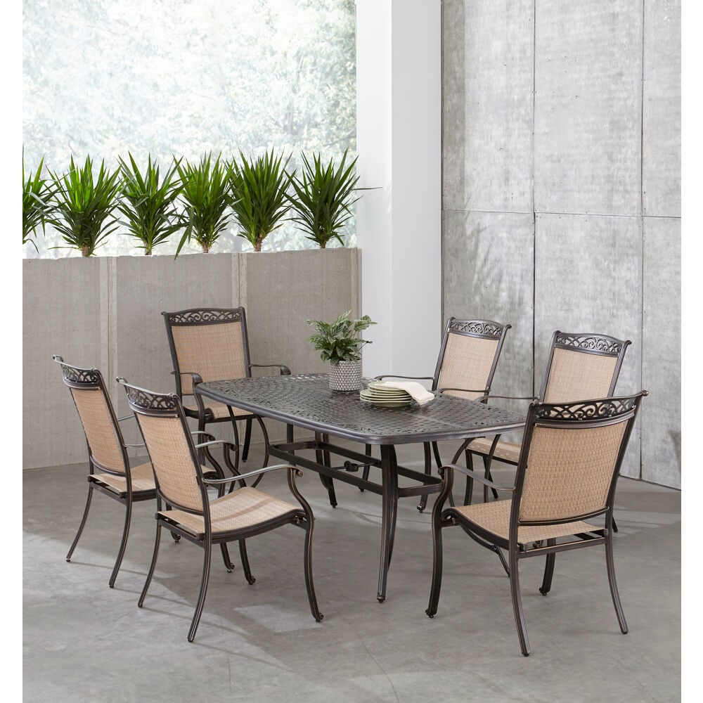 Hanover FNTDN7PCC Patio-Dining-Sets - View #10