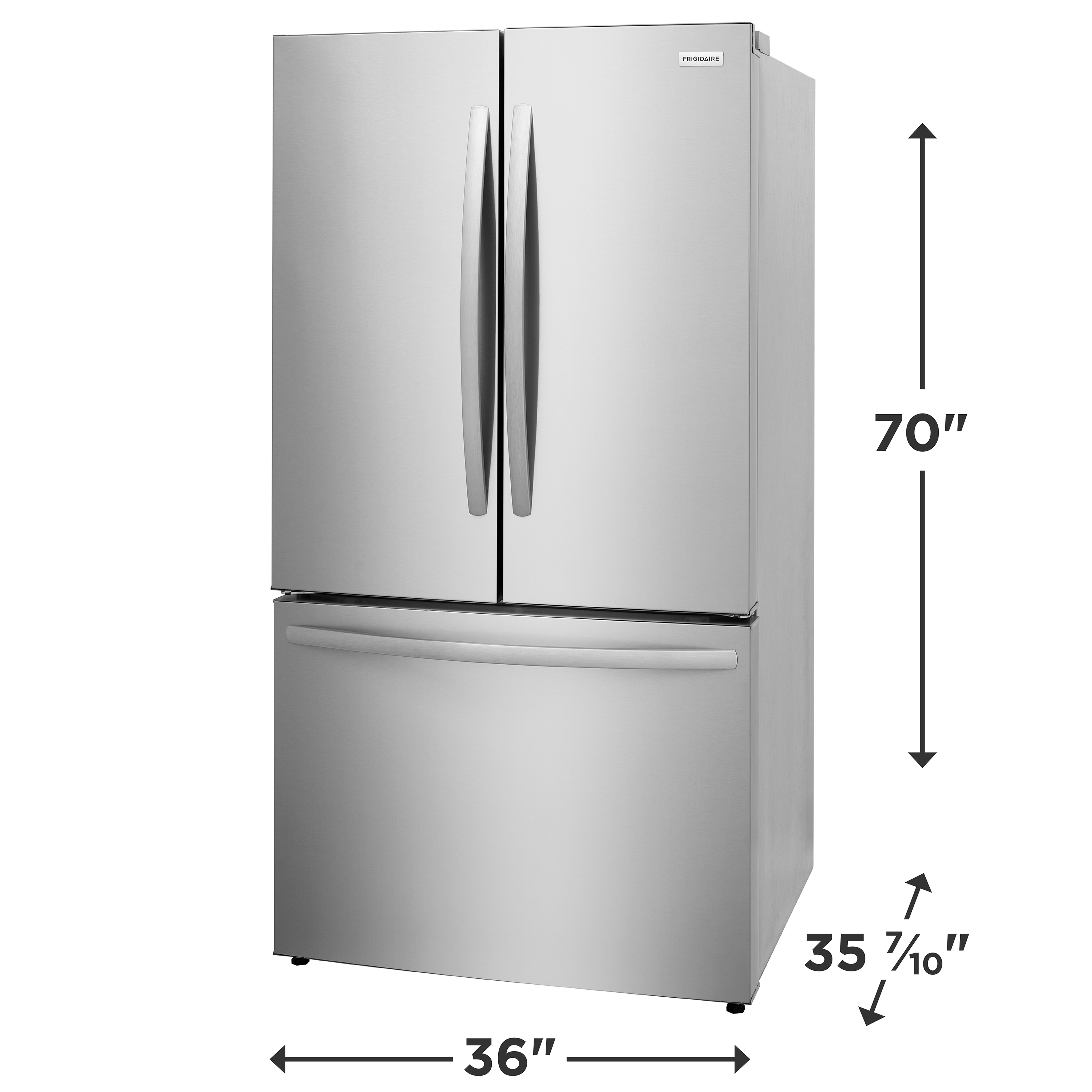 Frigidaire FRFN2813AF French-Door-Refrigerators - View #4