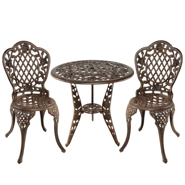 Patio Set In The Dining Sets, Cast Iron Bar Height Patio Furniture