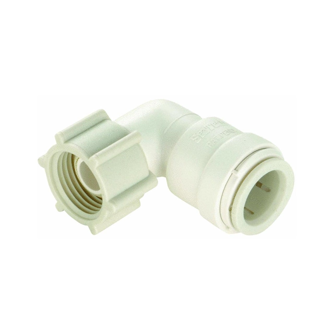 Watts  Swivel Elbow Quick-Connect 3/8 X 1/2 Bagged
