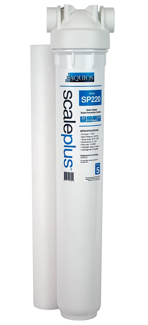 Aquios SP220 Salt-Free Scale Reduction Water Heater System