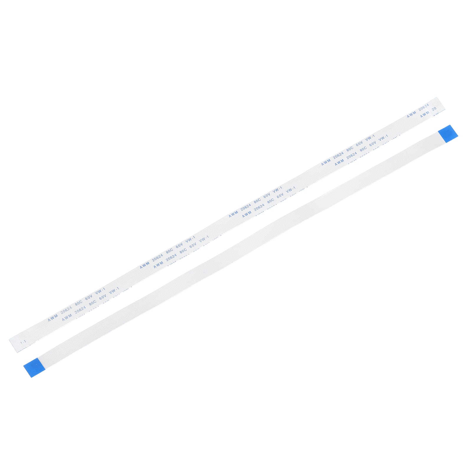 Unique Bargains 20Pcs FFC Flexible Flat Cable 15 Pins 0.5 mm Pitch A Type 250mm FPC FFC Flexible Ribbon Cable for LCD 3D Printer Camera DVD TV Laptop Audio #S26082800UX3857