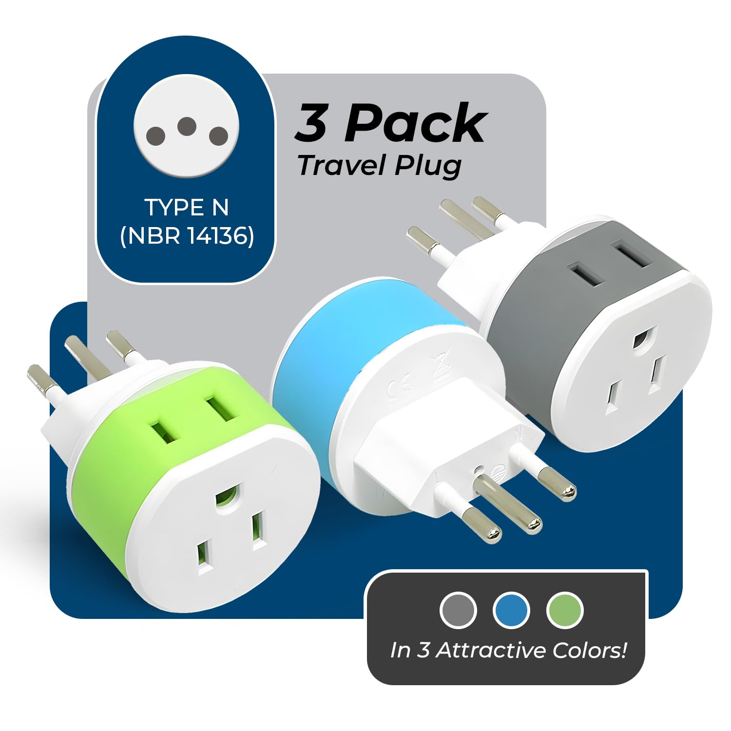 LENCENT LCMY1-B079RDRLBJ Collectible-Power-Adapters - View #2
