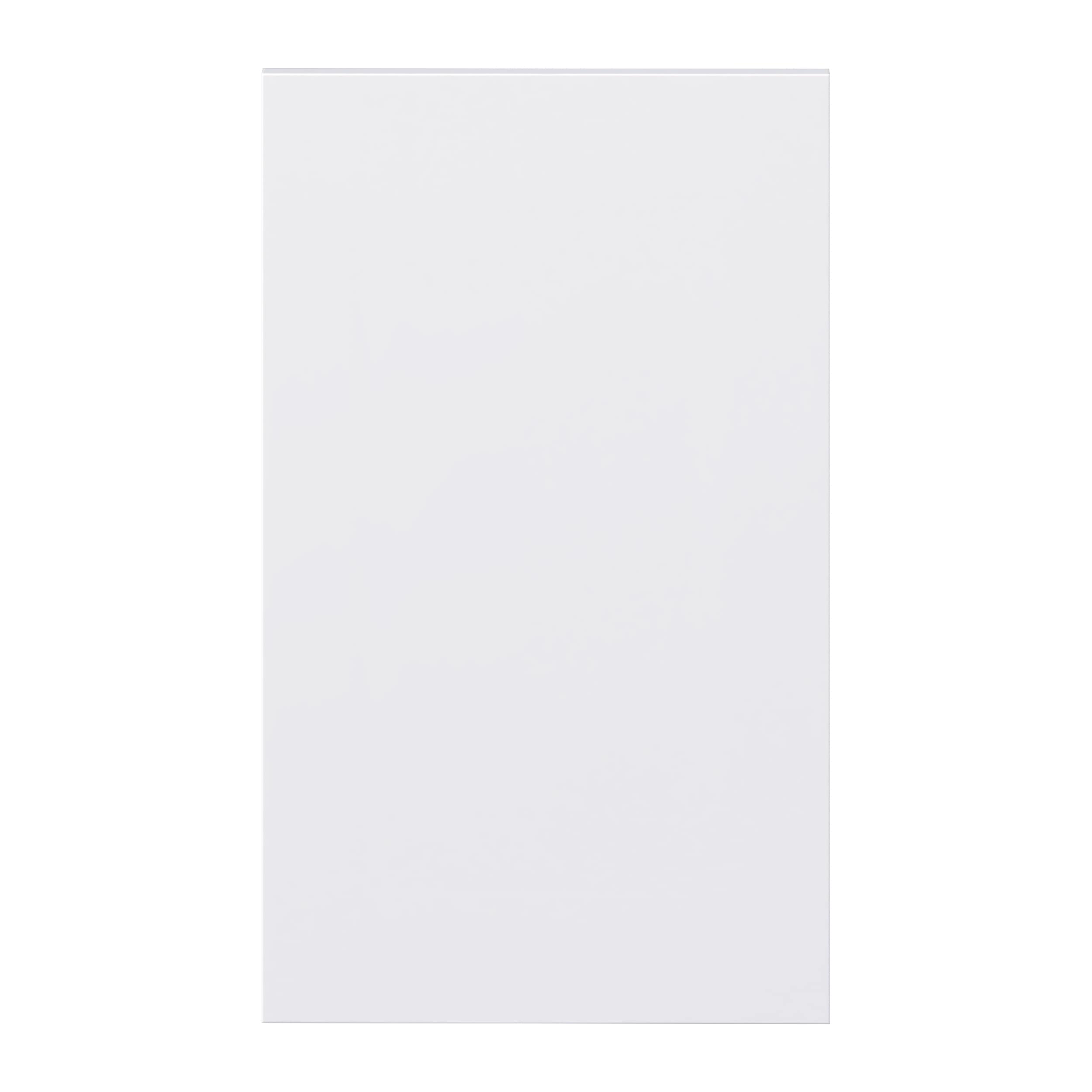 Hugo&Borg DSDR2135-LA Lasalle 21-in W x 35-in H Bright White Slab Laminate Slab Wall cabinet door (Fits 24-in wall box )