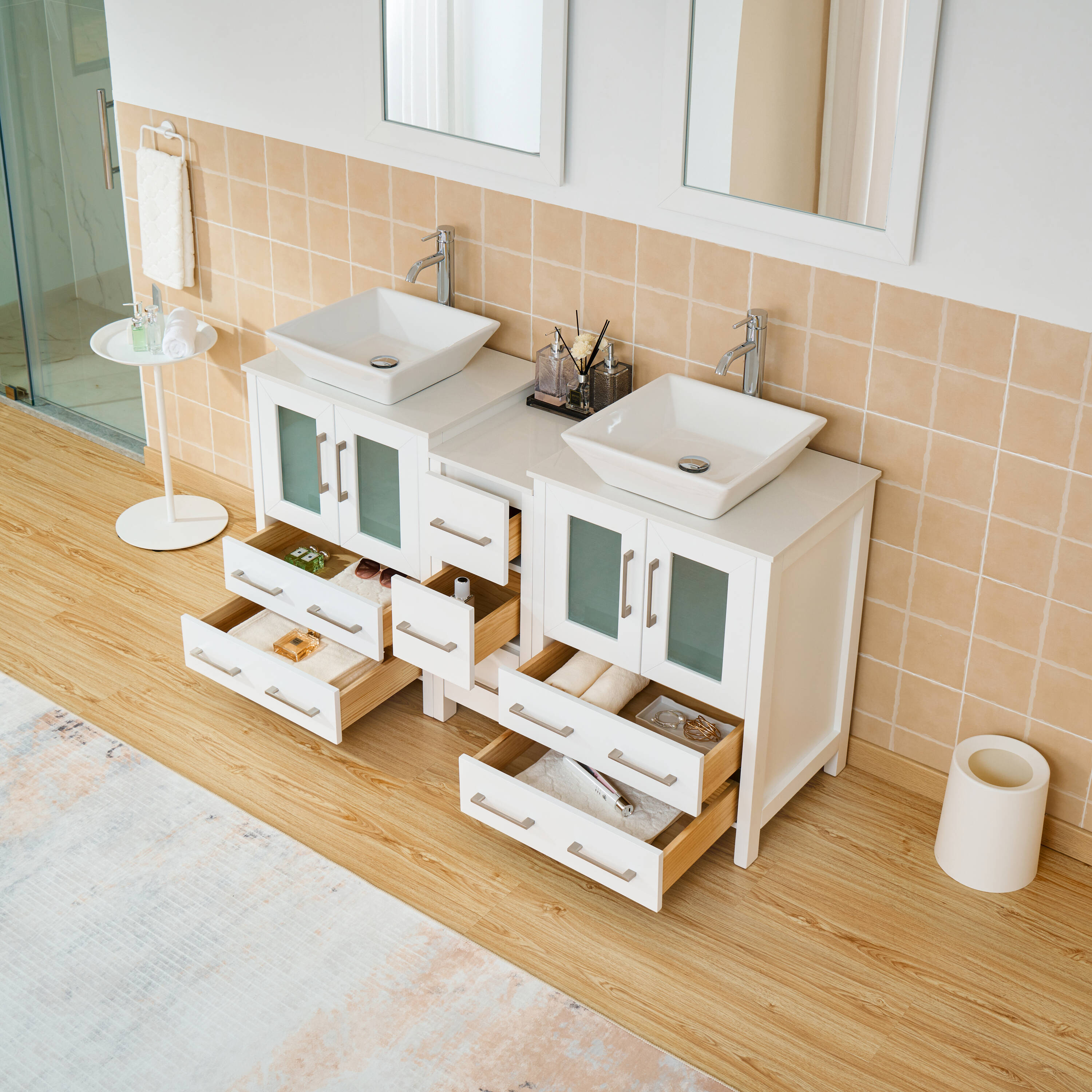 Vanity Art VA3124-60W Bath-Vanity-Combo - View #10