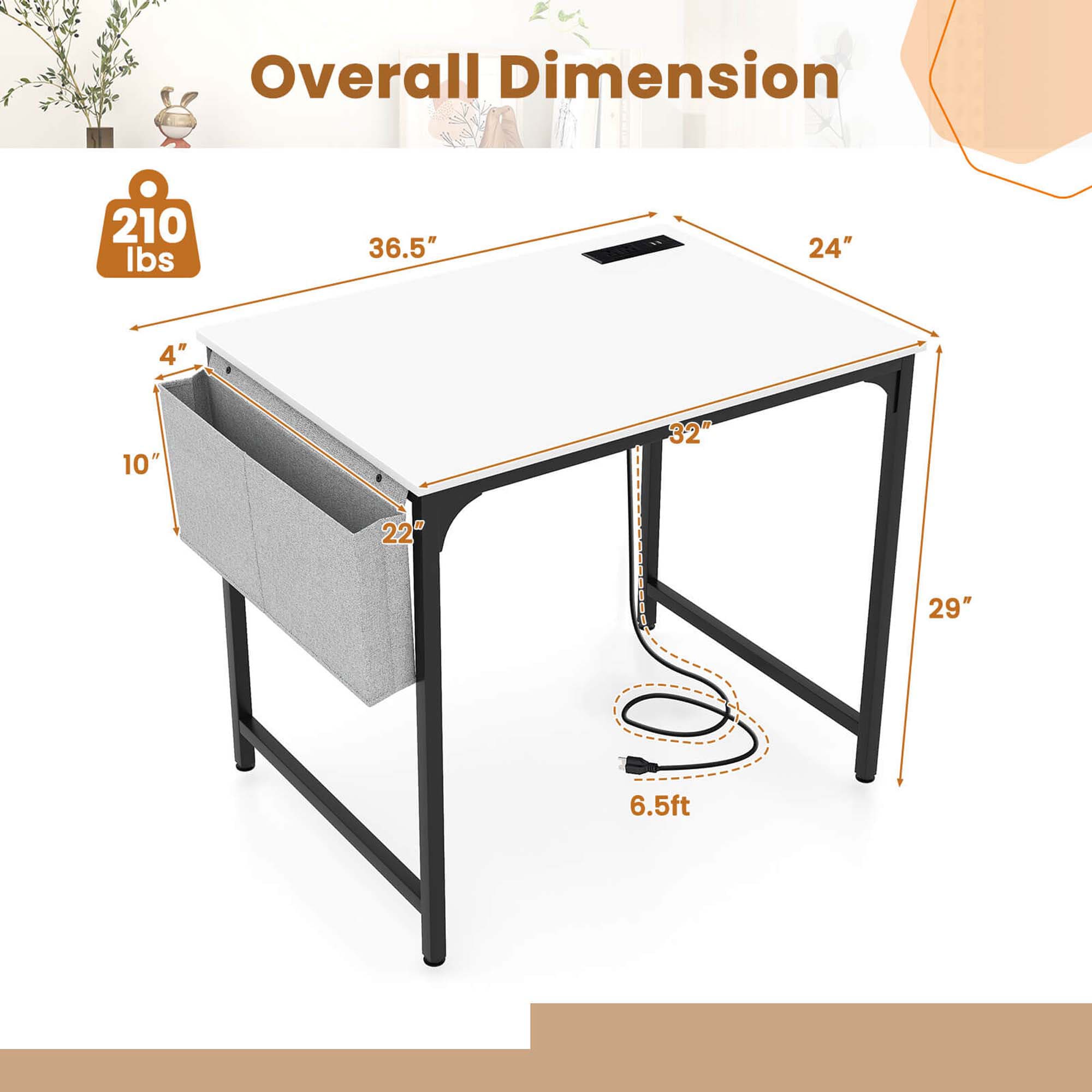 Costway HCST02077 desks - View #2