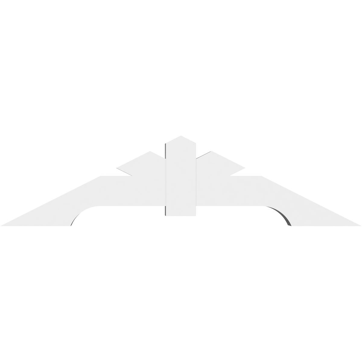 Ekena Millwork GBP072X18X0606VAN00 Exterior-Brackets-Braces - View #2