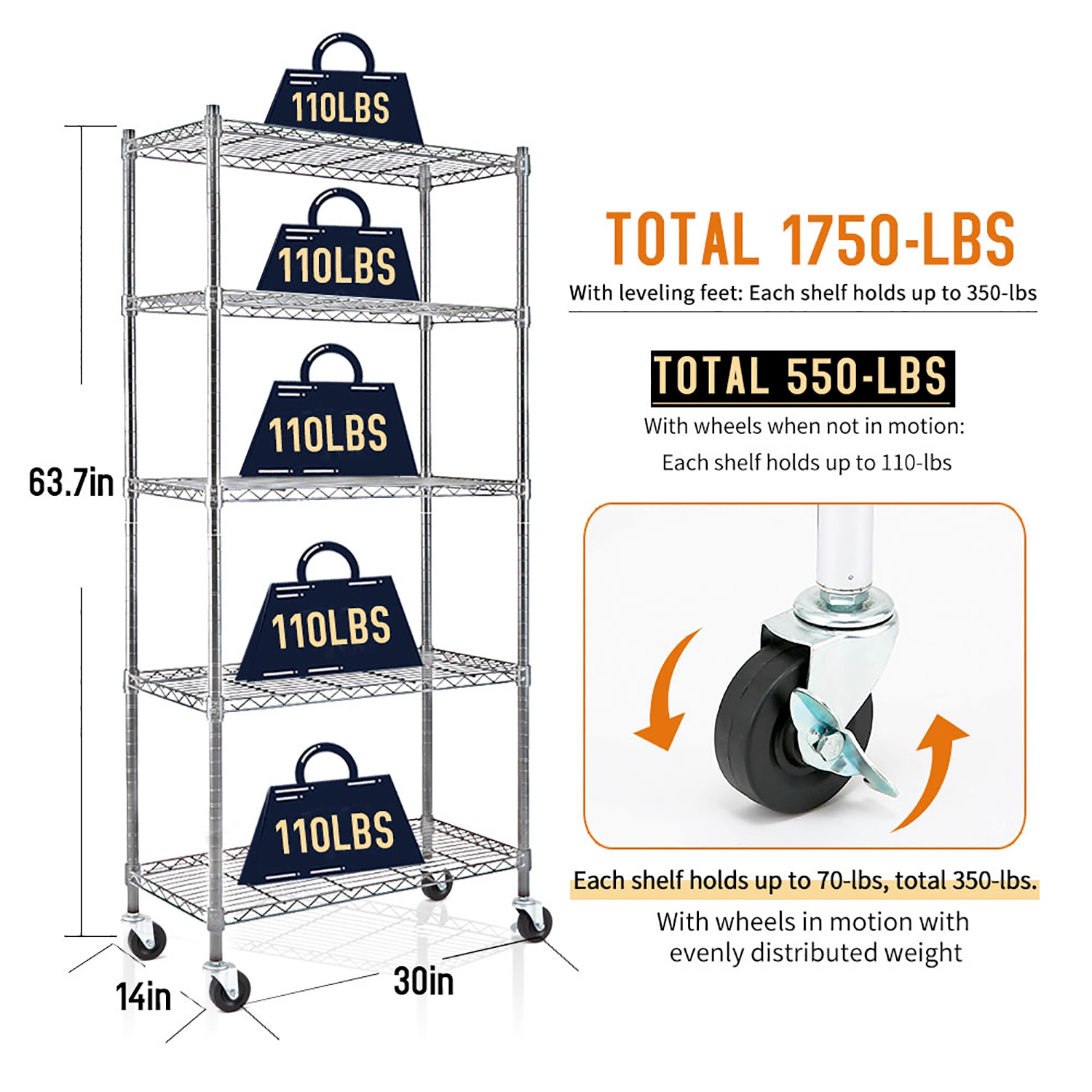 EFINE RL33656 Free-Standing-Shelving - View #4