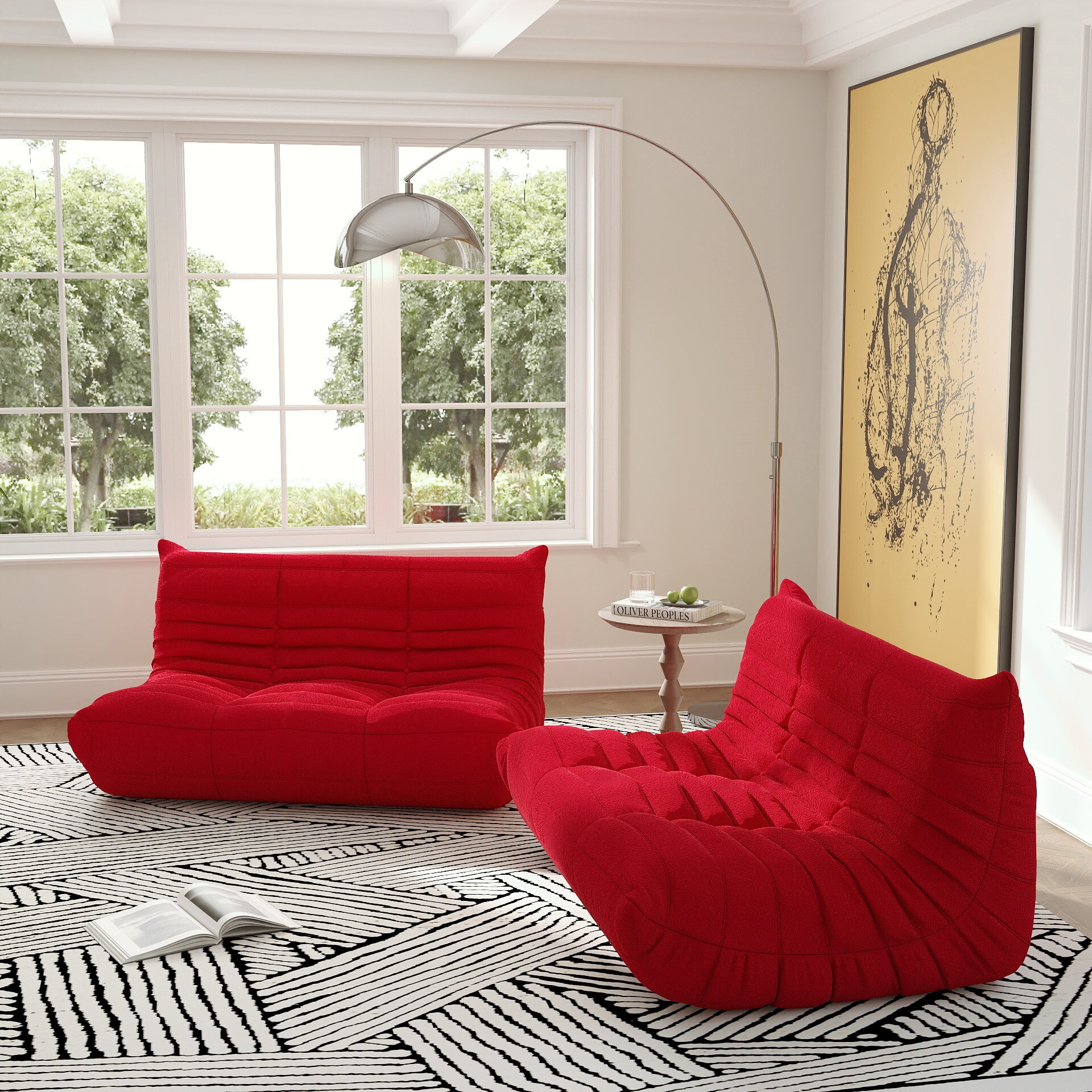 BuotiqHom DH-S2-117RE Sofas-Loveseats - View #4