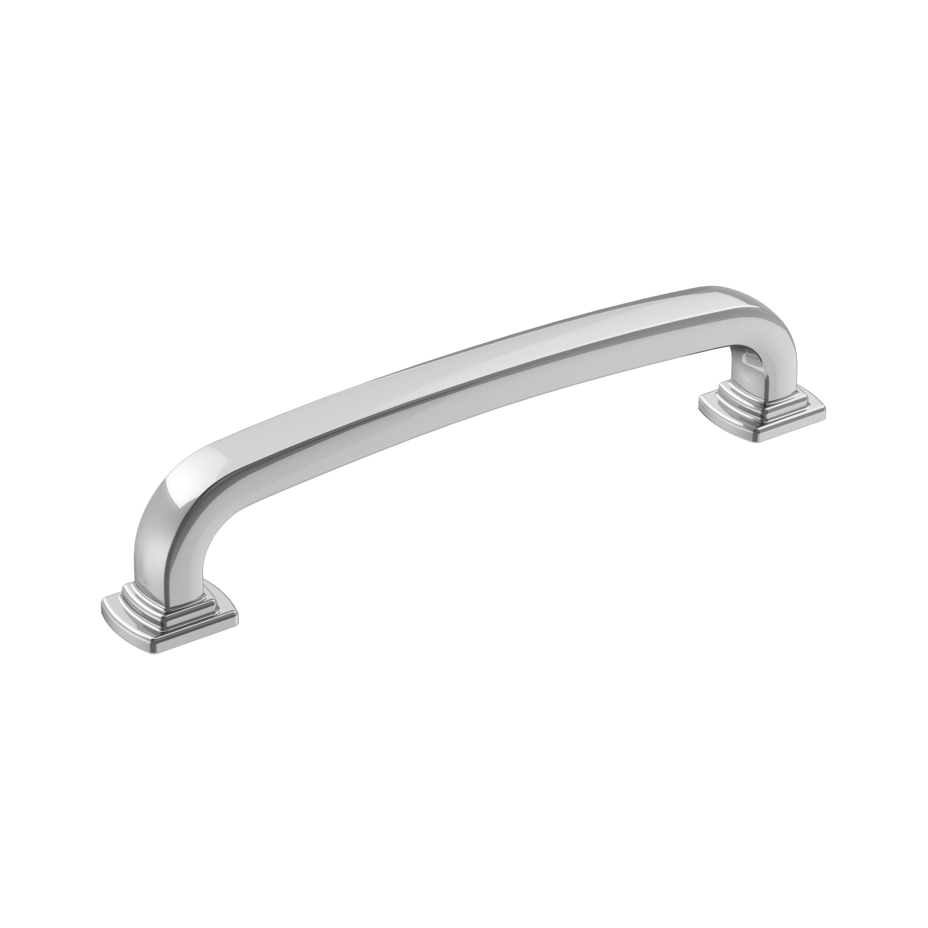 Amerock BP3689526 Surpass 5-1/16-in , 128mm Center to Center Polished Chrome Arch Handle