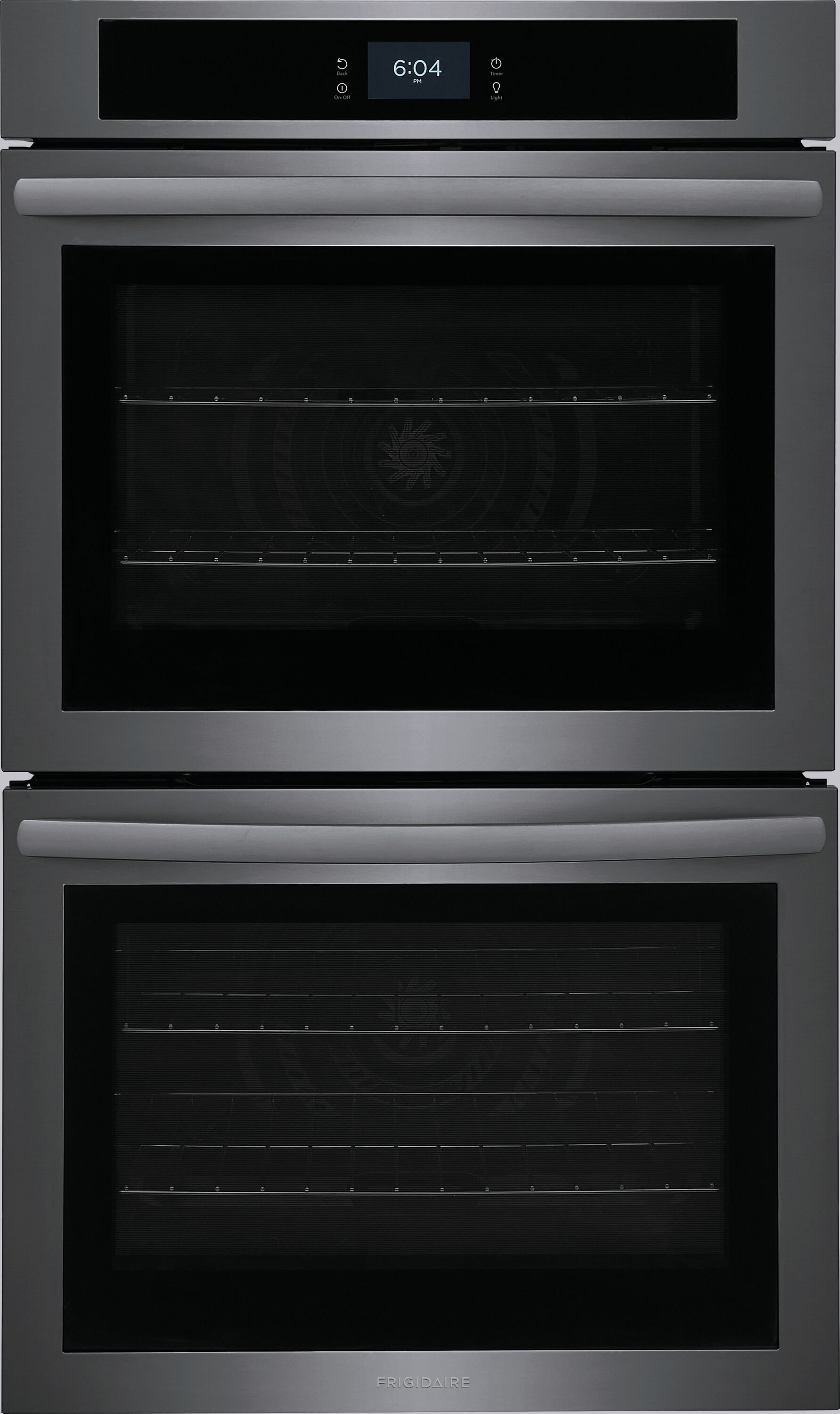 Frigidaire FCWD3027AD 30 inch Double Electric Wall Oven with Self-cleaning ( Black Stainless Steel )