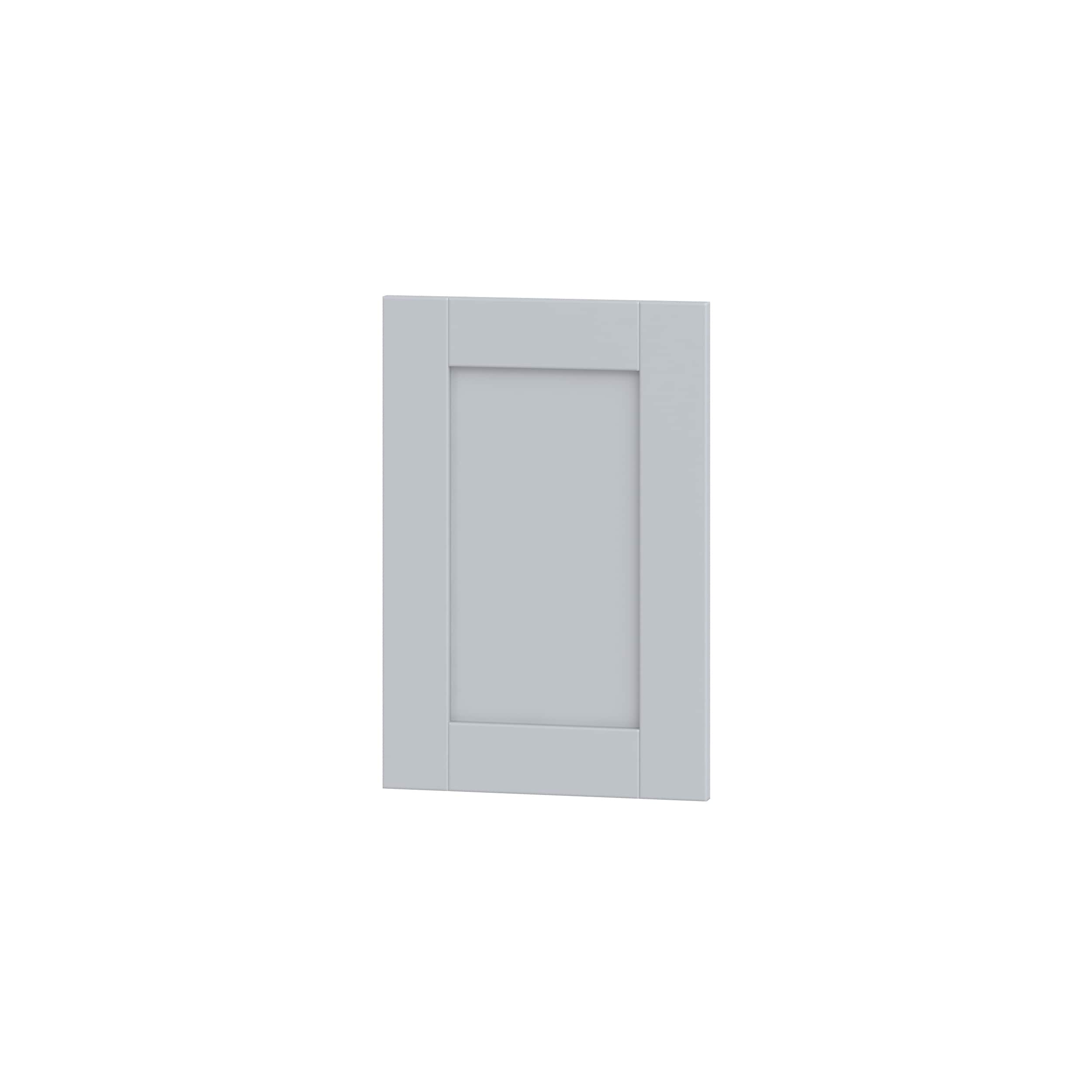 Hugo&Borg DSDR13.520-CH Charlesberg 13.5-in W x 20-in H Light Gray Laminate Shaker Wall cabinet door (Fits 15-in wall box )