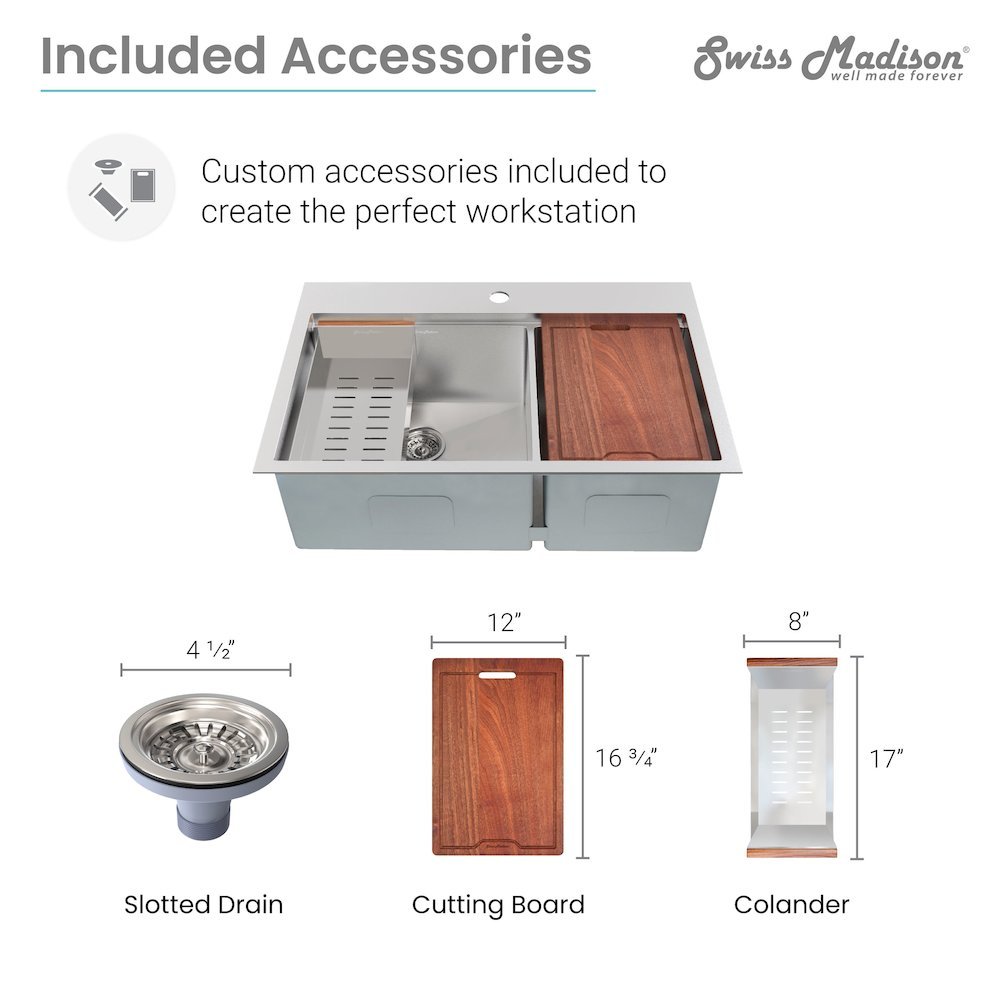 Swiss Madison SM-5-KT778 Kitchen-Sinks - View #3