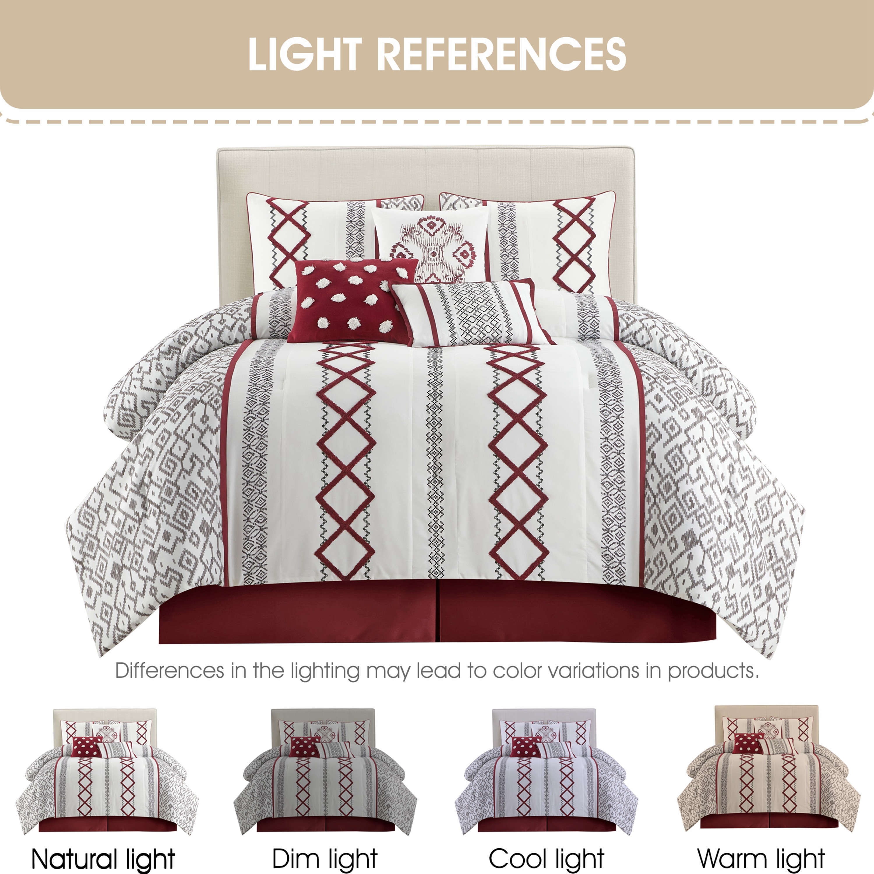Nanshing ANTHONY7-K-WHRD bedding - View #7