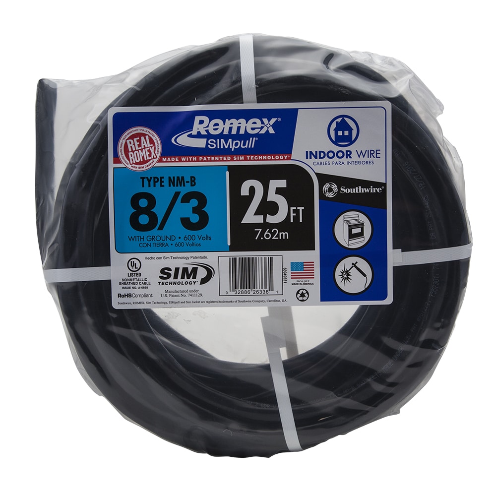 10/3 NM-B x 80' Southwire "Romex®" Electrical Cable 
