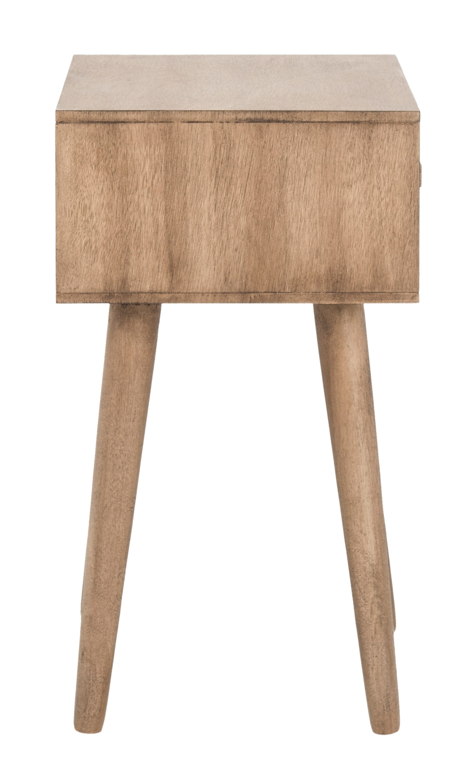 Safavieh Lyle Desert Brown Wood End Table with Storage at Lowes.com
