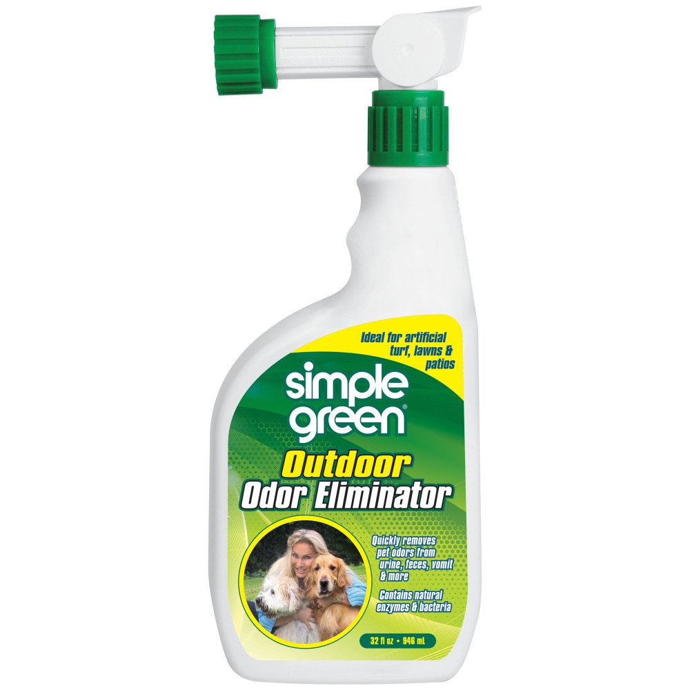 Simple Green Outdoor Odor Neutralizer for Pet Odors - 32 oz - Removes  Urine, Stool, Vomit - Effective on Grass, Turf, Concrete, and More in the  Deodorizers & Stain Removers department at