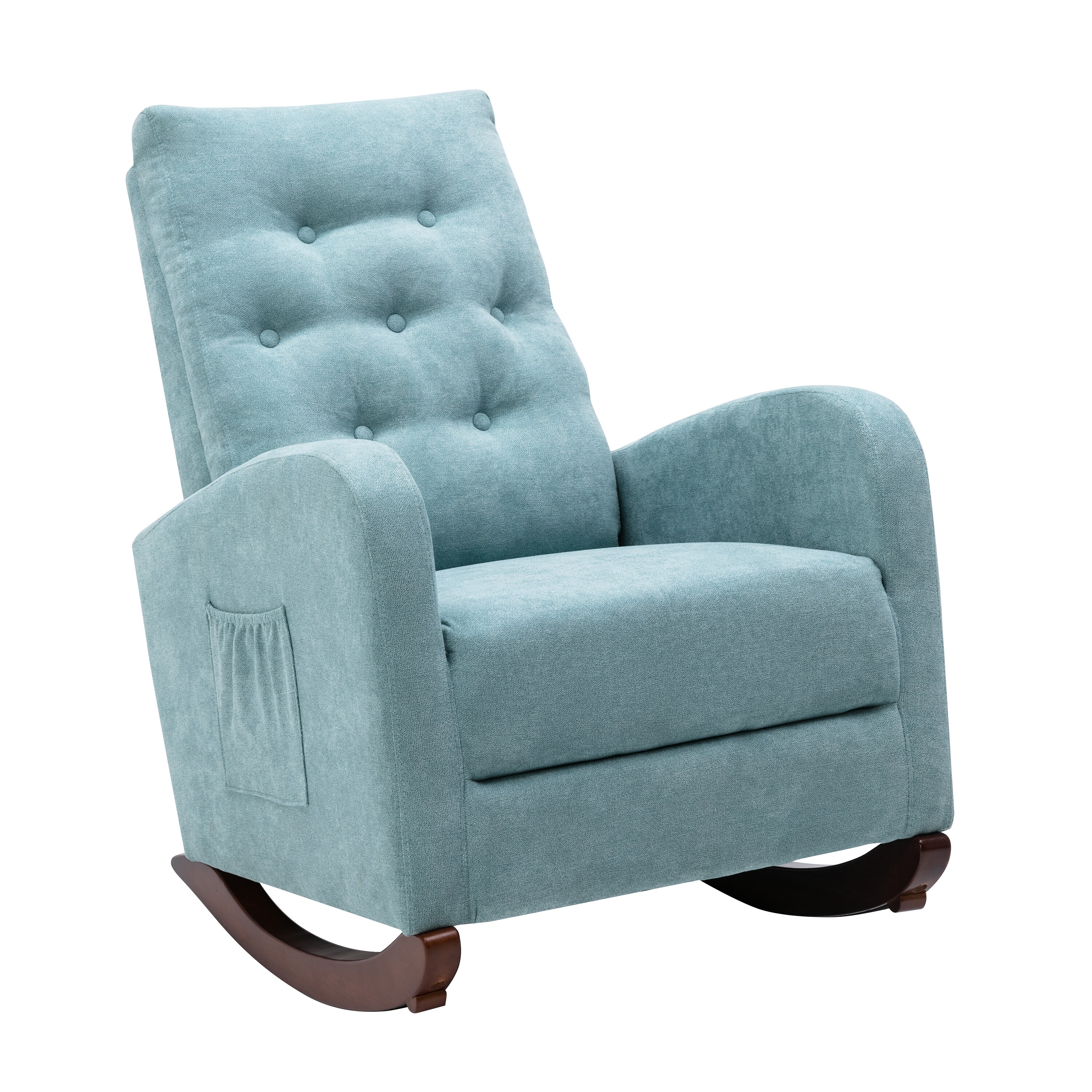 mint green recliner