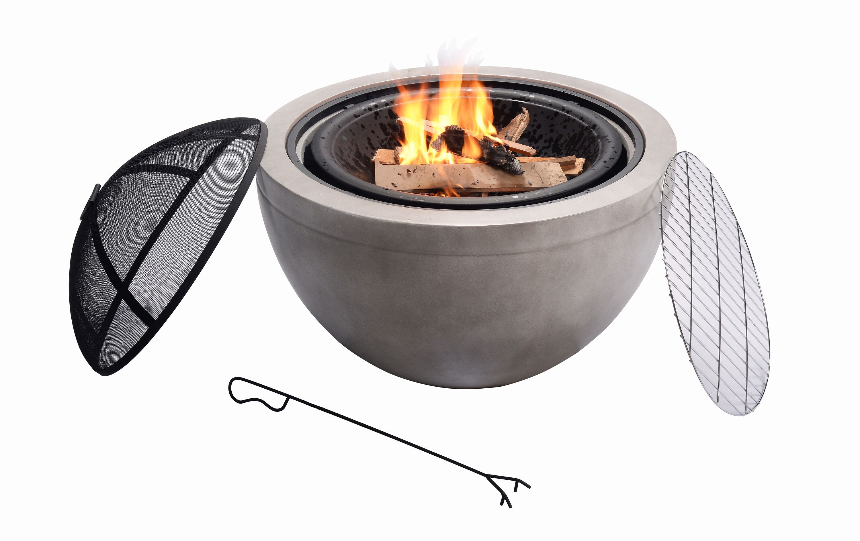 Teamson Home HR30180AA Outdoor-Woodburning-Firepits - View #10