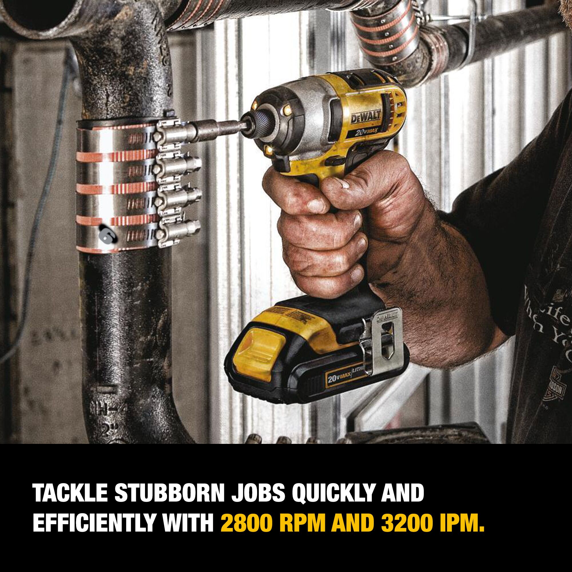 DEWALT 20-volt Max Variable Speed Cordless Impact Driver (1-Battery  Included) in the Impact Drivers department at