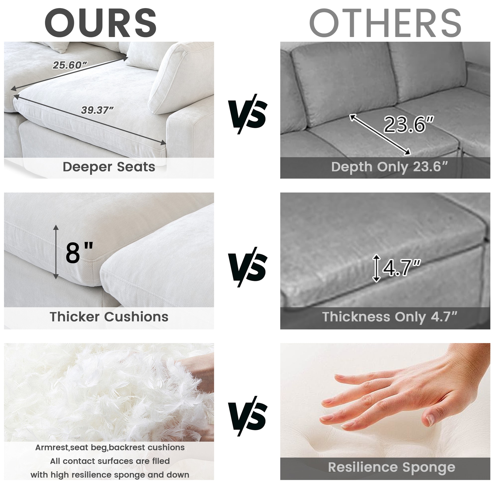 BuotiqHom DH-S2+1-140WE Sofas-Loveseats - View #8