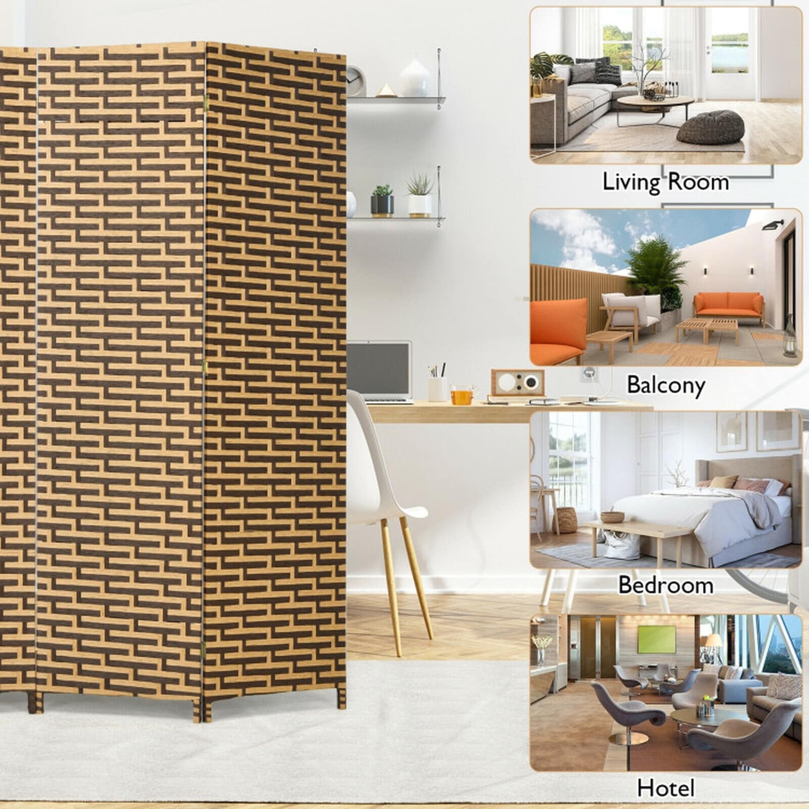SUGIFT LW018SUGHY1814 Indoor-Privacy-Screens - View #6