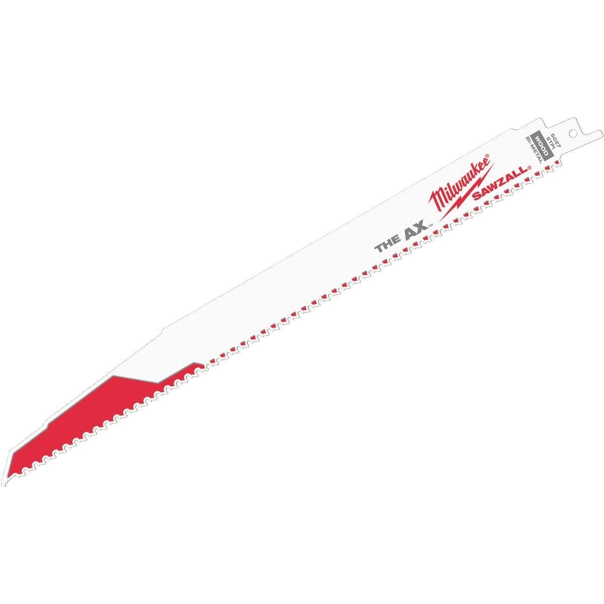 Milwaukee 888045 The AX Bi-metal 12-in 5-TPI Demolition Reciprocating Saw Blade